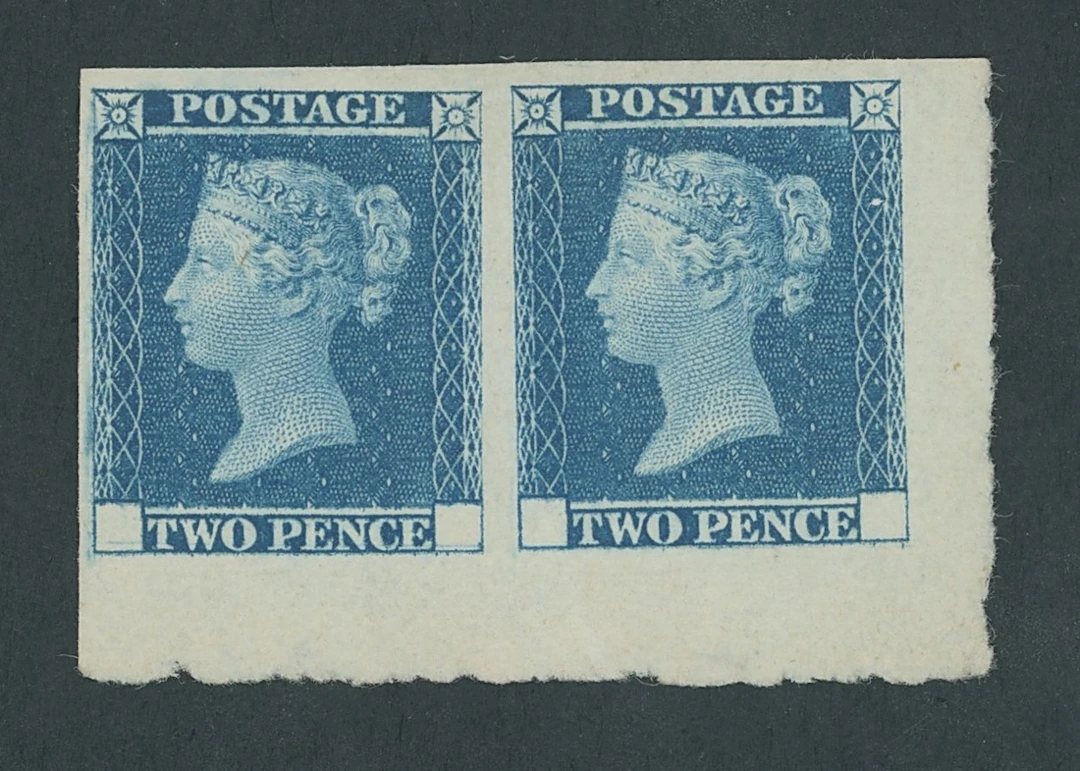 Great Britain Line Engraved Proofs and Essays 1841 Small Trial Two