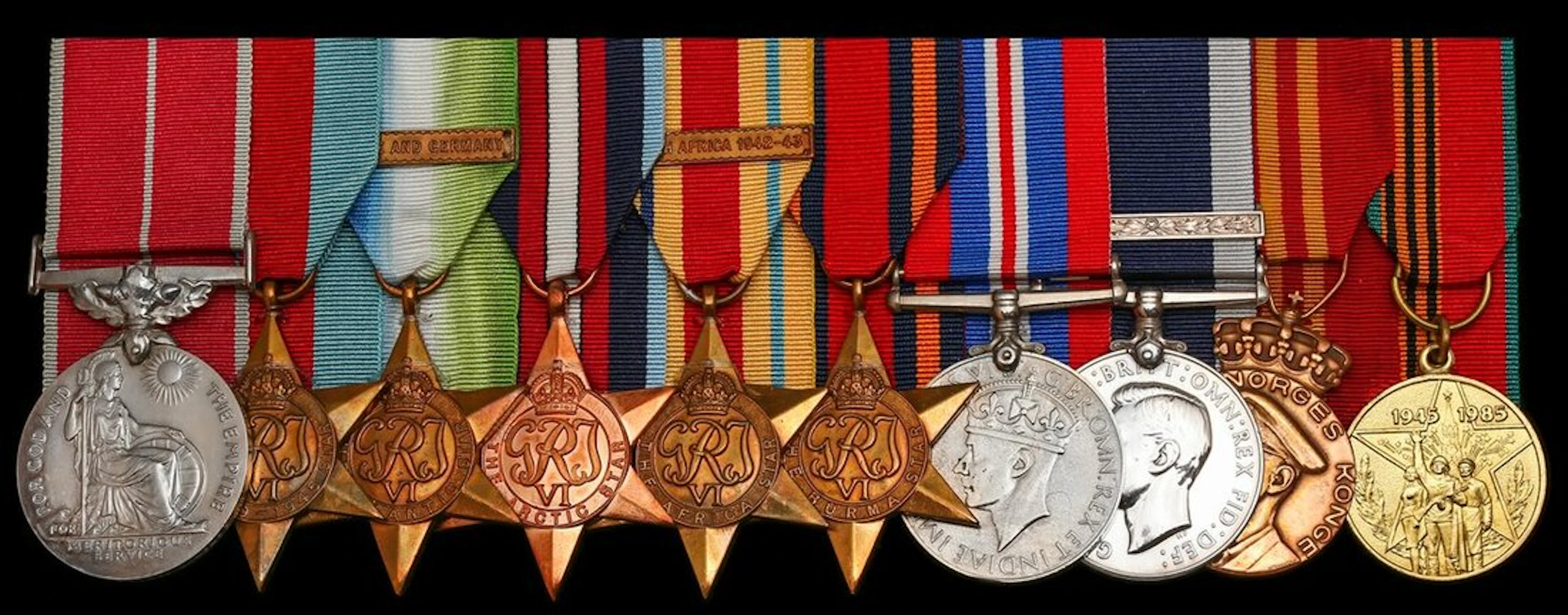 The 1975 B.E.M. group of ten awarded to Petty Officer Telegraphist