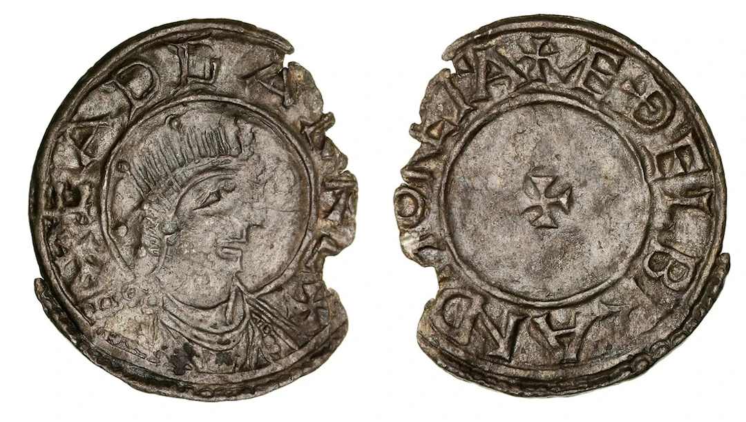 Eadgar (959-975), Portrait Type, Penny, Æthelbrand / Adalbrand, +