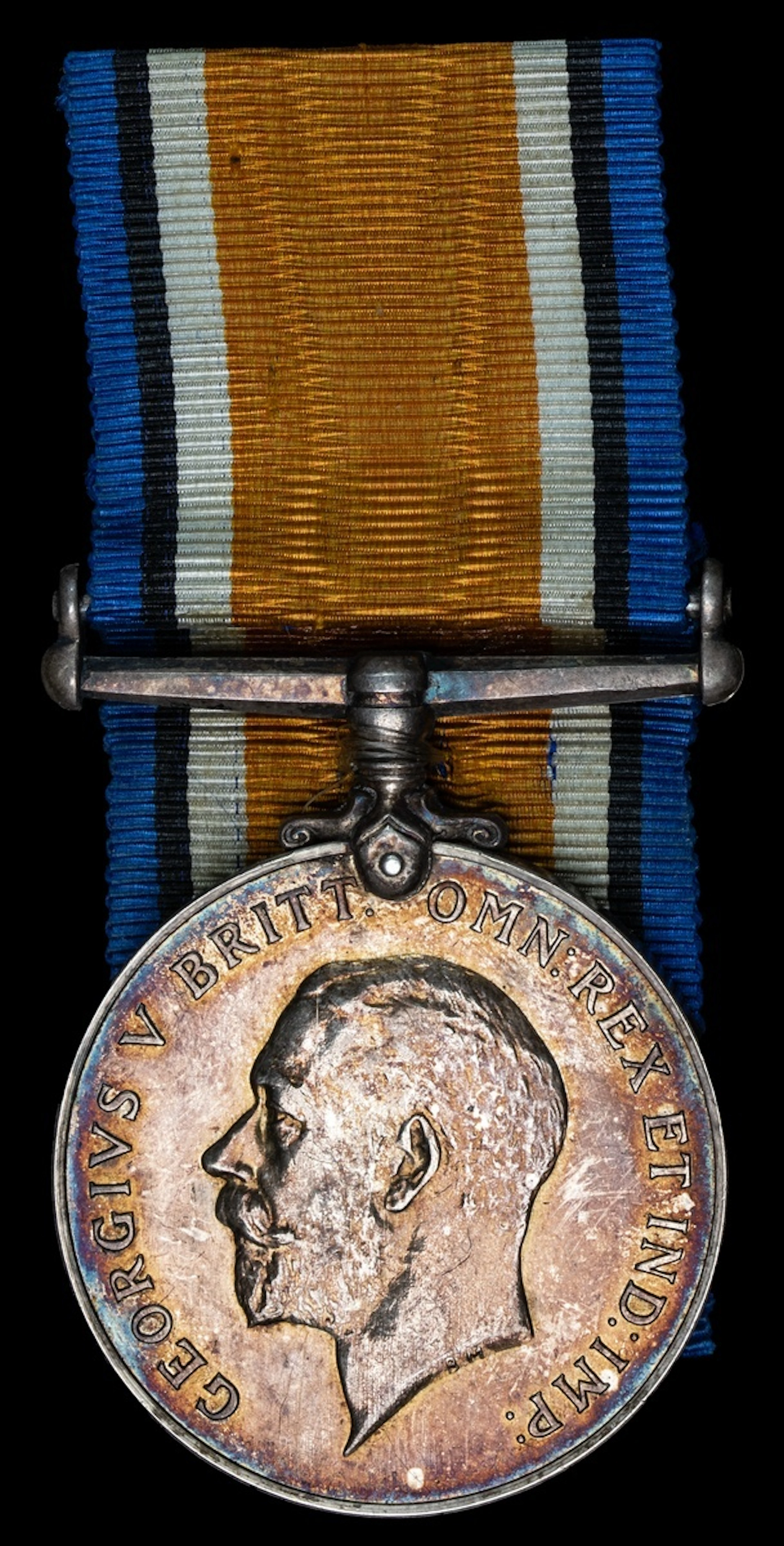 A Great War British War Medal awarded to 2nd Lieutenant C. H. Bartlett