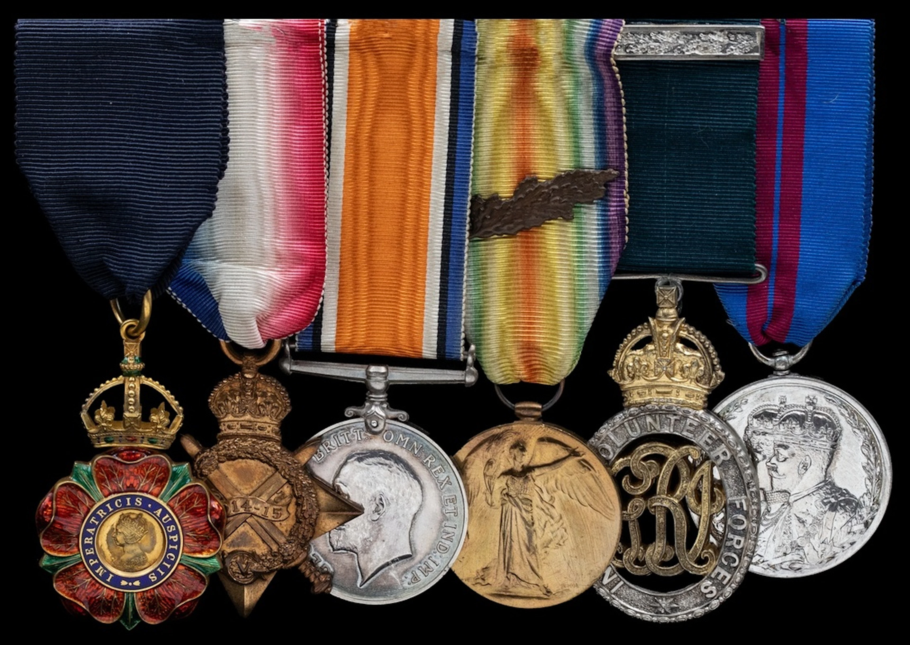 The Great War C.I.E. group of six awarded to Lieutenant-Colonel A.