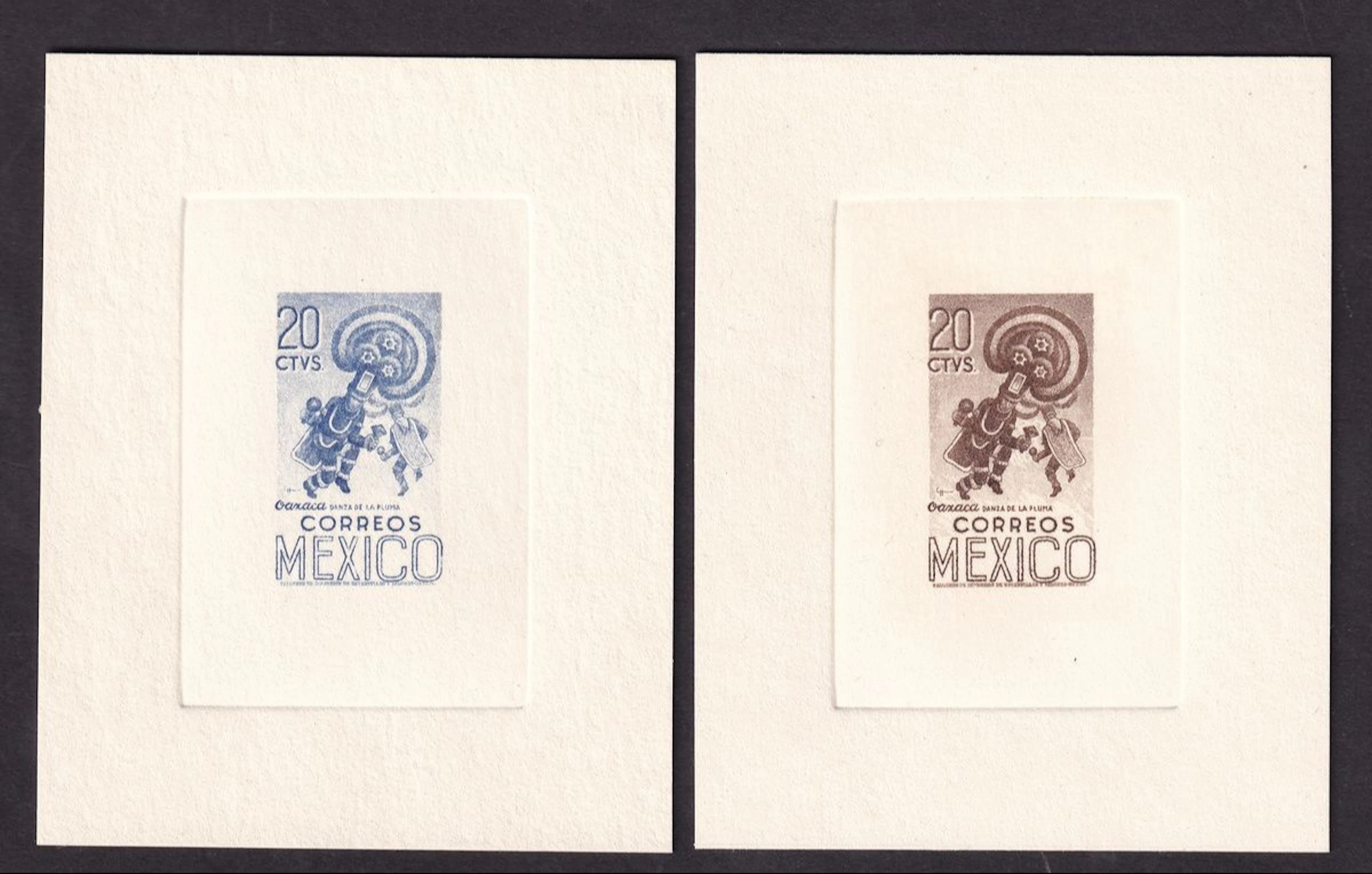 Mexico 20th Century Issues 1950, Airmail, "Danza de la Pluma" design