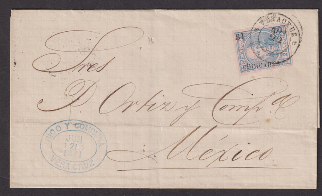 Mexico, 1868 "Hidalgos" Issue