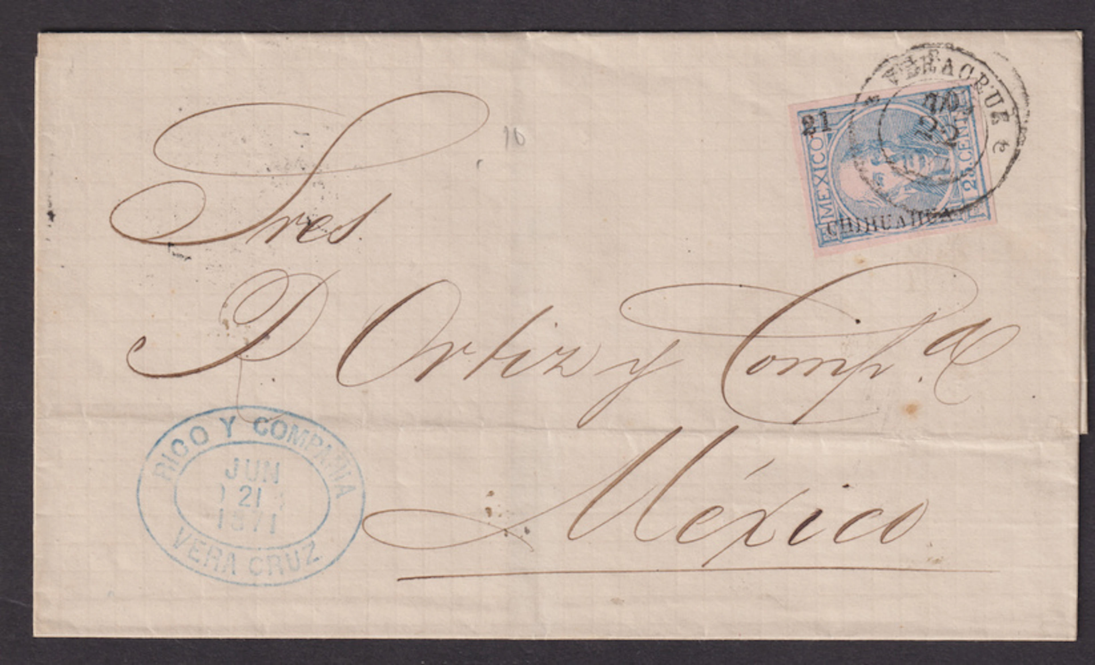 Mexico, 1868 "Hidalgos" Issue