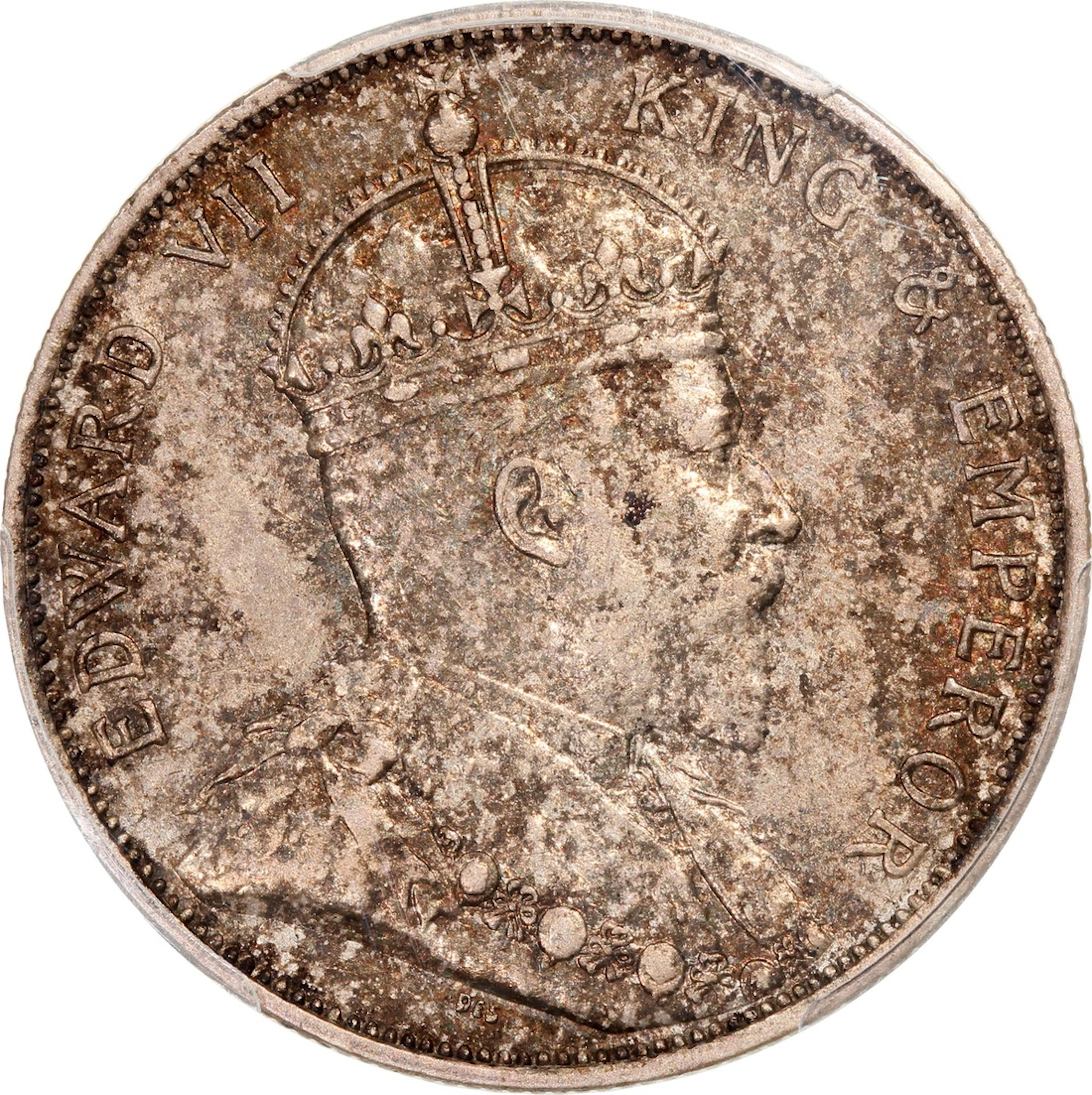 Hong Kong, Edward VII, [PCGS AU Detail] silver 50 cents, 1905