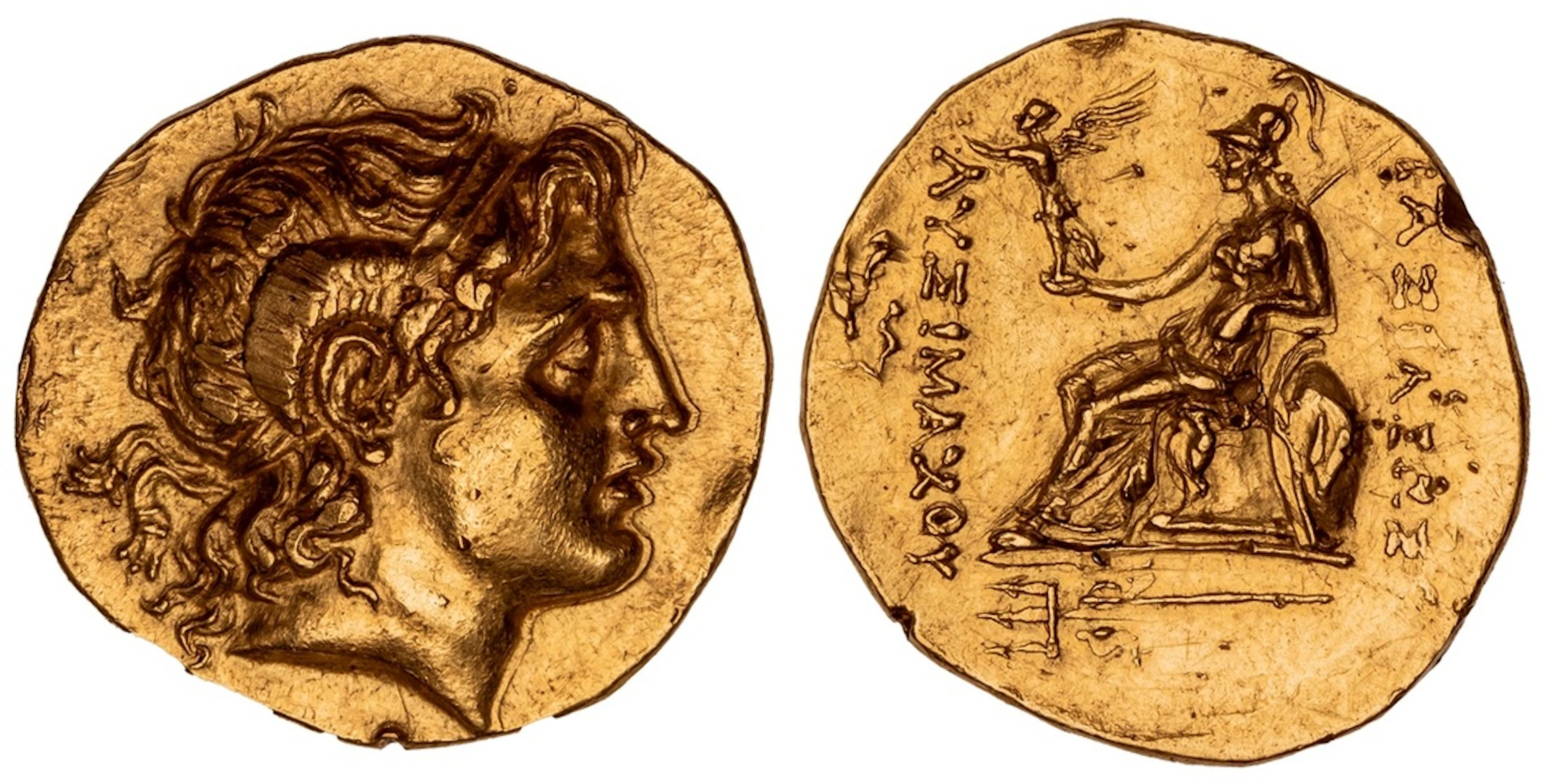 Islands off Caria, Rhodes, posthumous issue of Lysimachus, struck