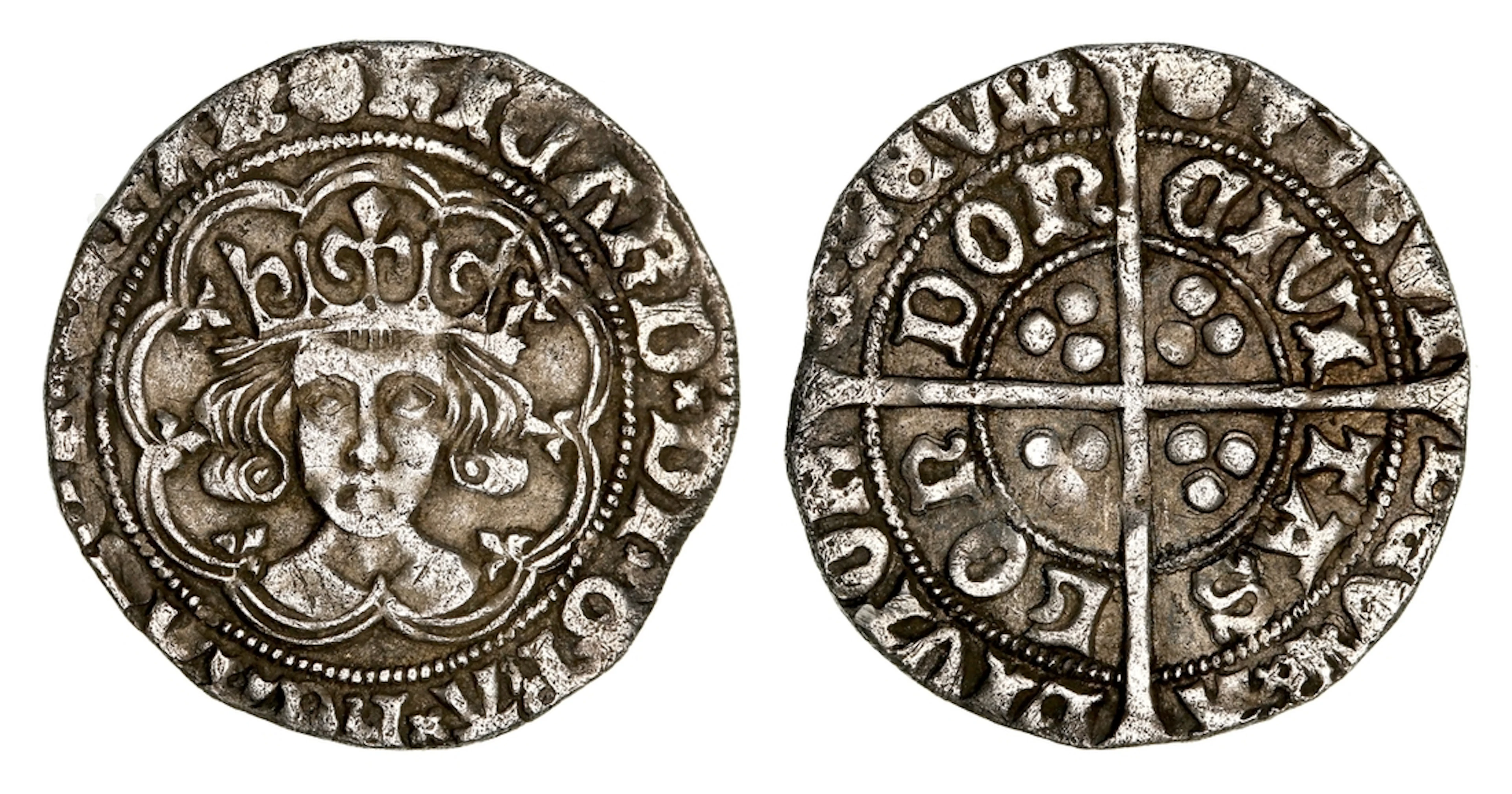 Richard III (1483-1485), Groat, Type IIIa, Tower, crowned bust facing