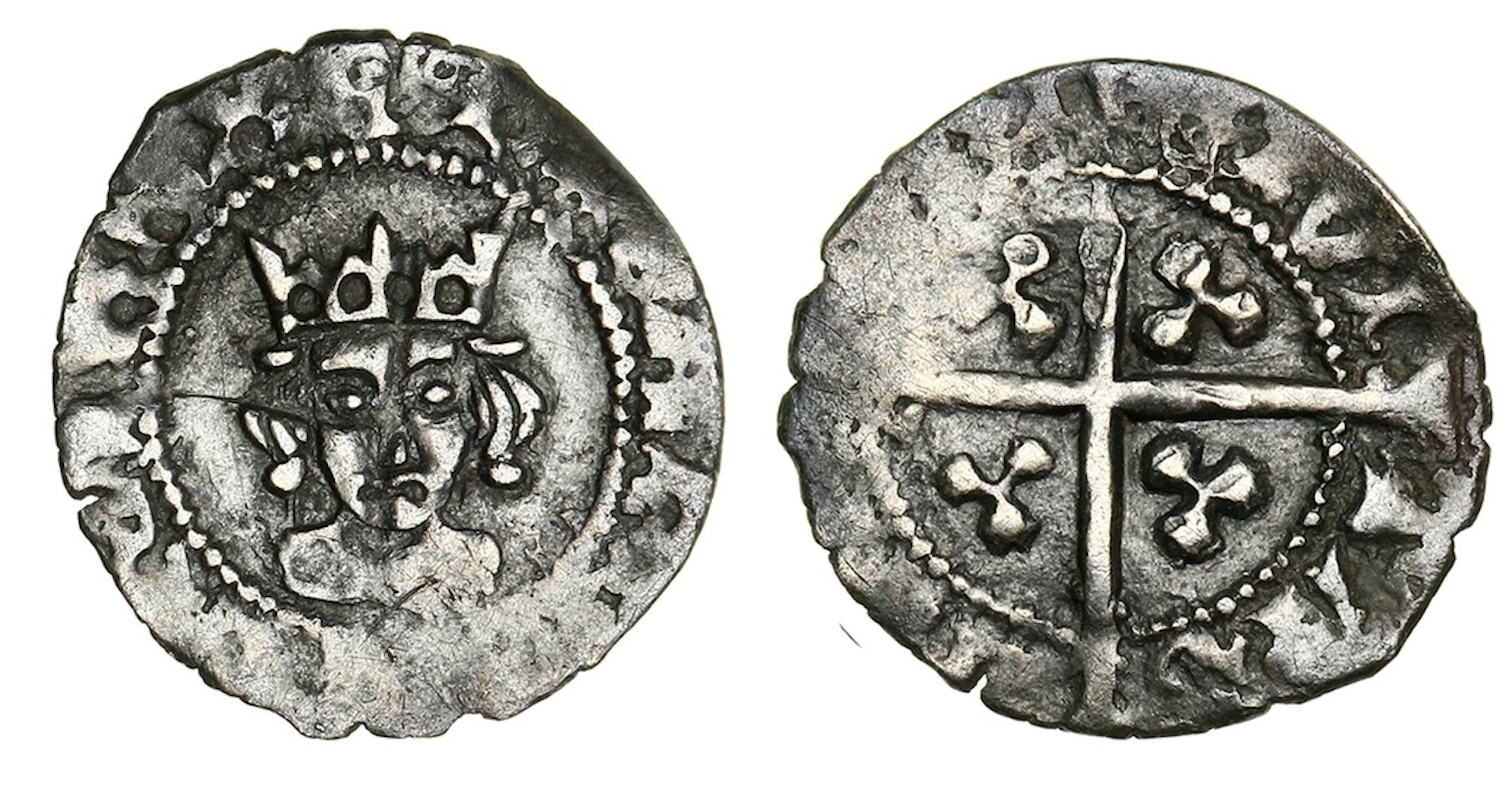 Richard III (1483-1485), Type 2b, Halfpenny, 1483-1484, London, (m.m.)