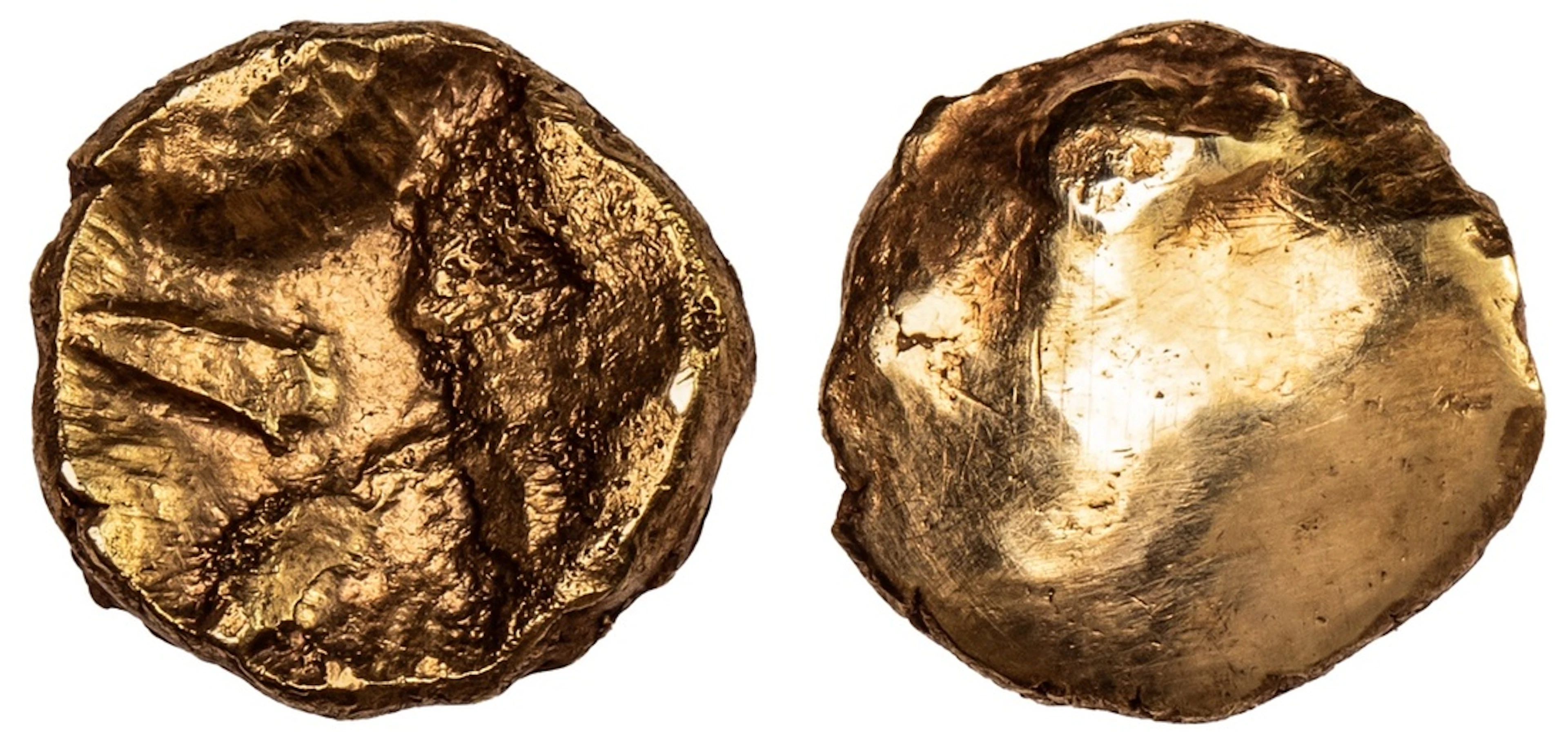 Regni, AV Quarter-Stater, 'Willett's Nipple' Type, single boss, or