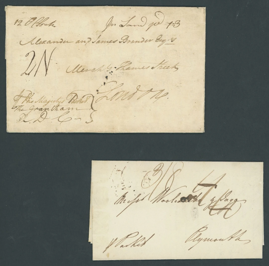 Great Britain Postal History 1776 (12 Feb.), entire letter to London