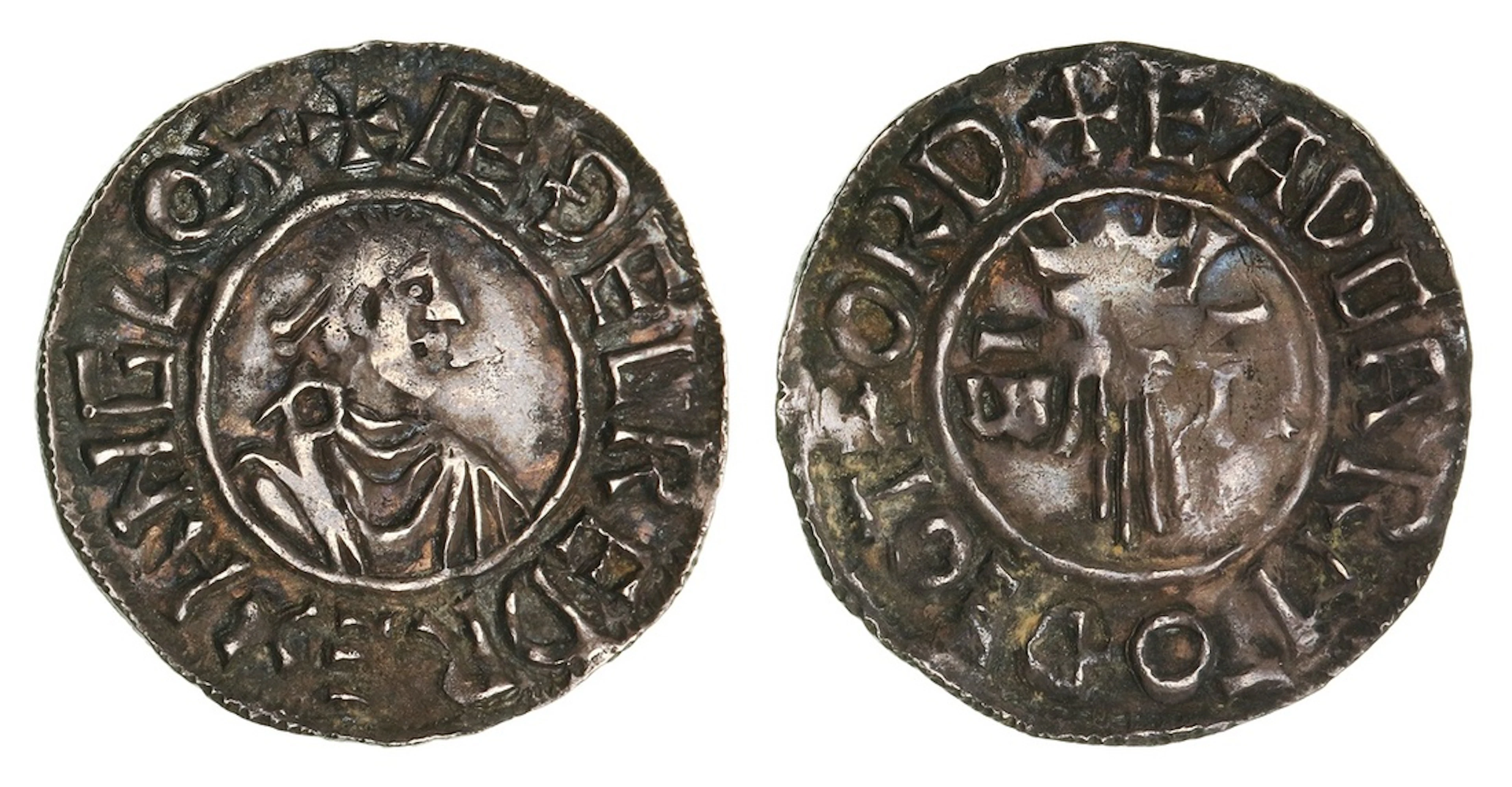 Æthelred II 'Unræd' (978-1016), 'First Hand' Type, Penny, 979-985