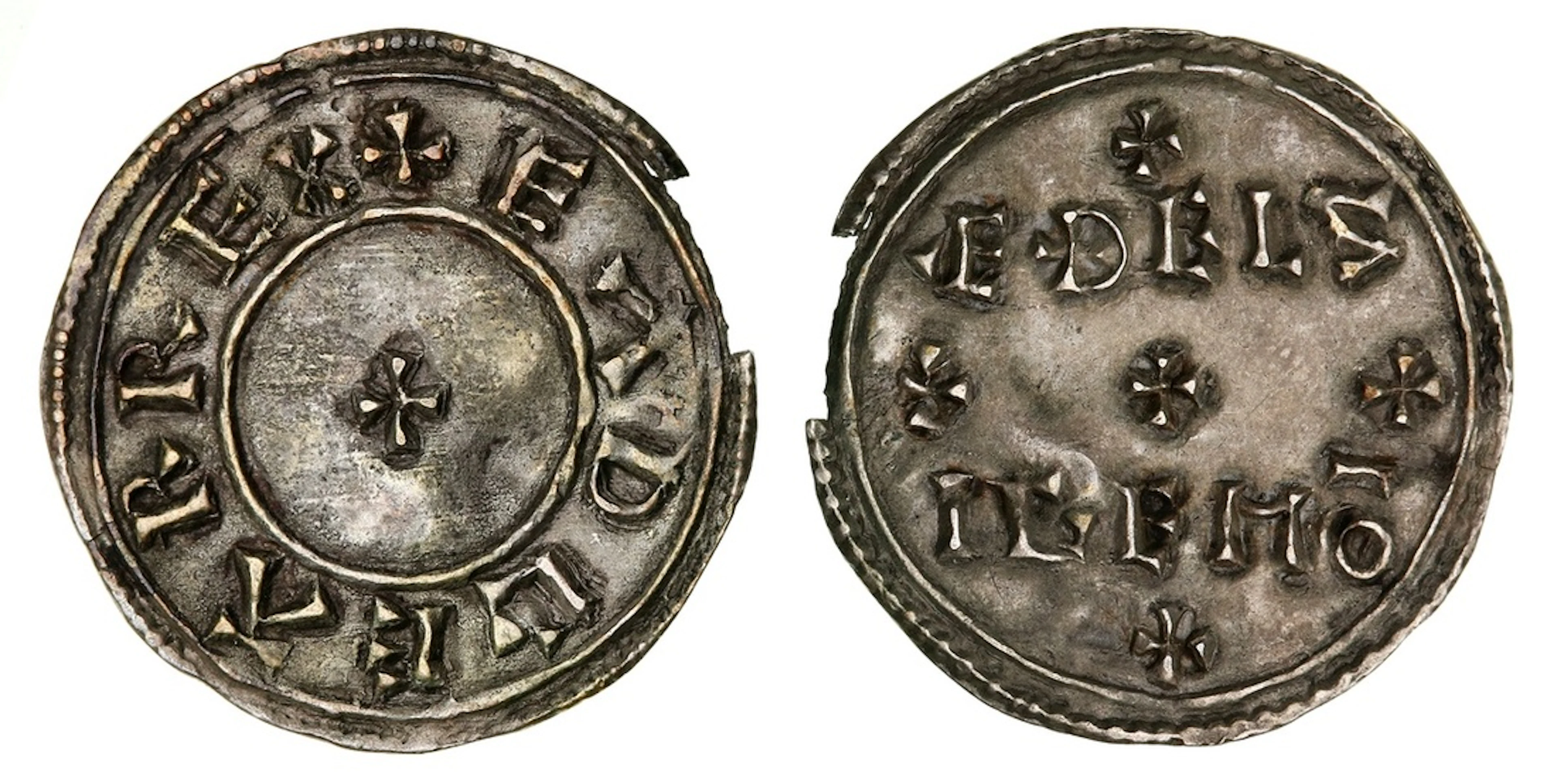 Eadgar (959-975), 'Two Line' Type, Penny, Bath [?], Æthelsige, + EADGEAR