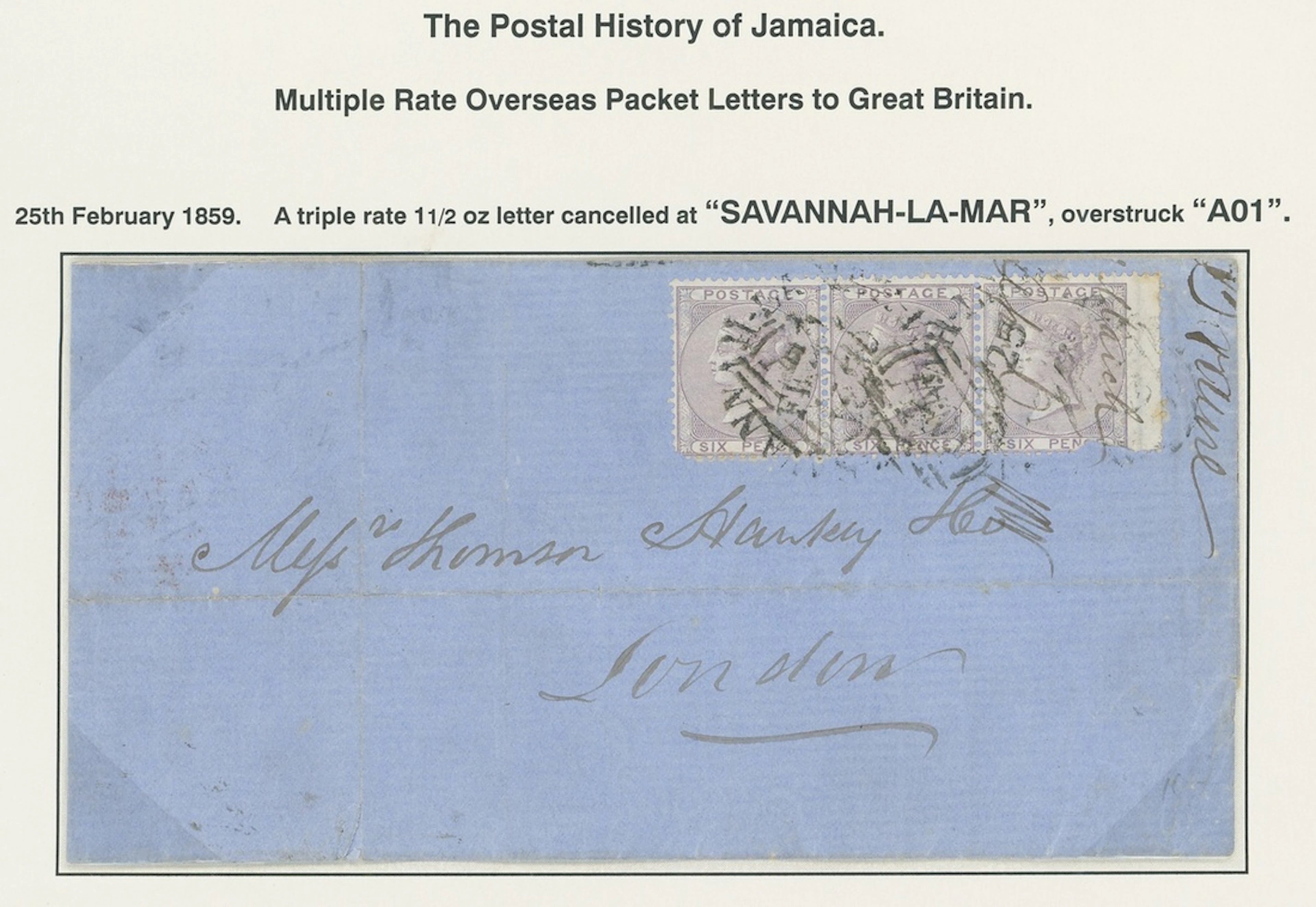 Jamaica Great Britain used in Jamaica Imperial Issues Authorised for