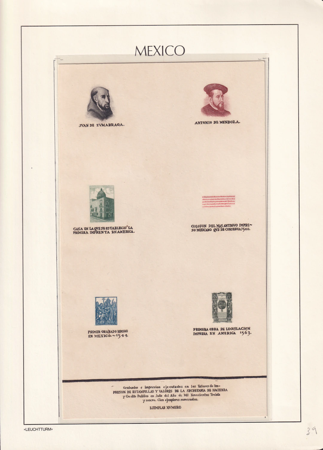 1914-1940 Revolutionary and Early 20th Century Period 1939, "Cuatricentenario