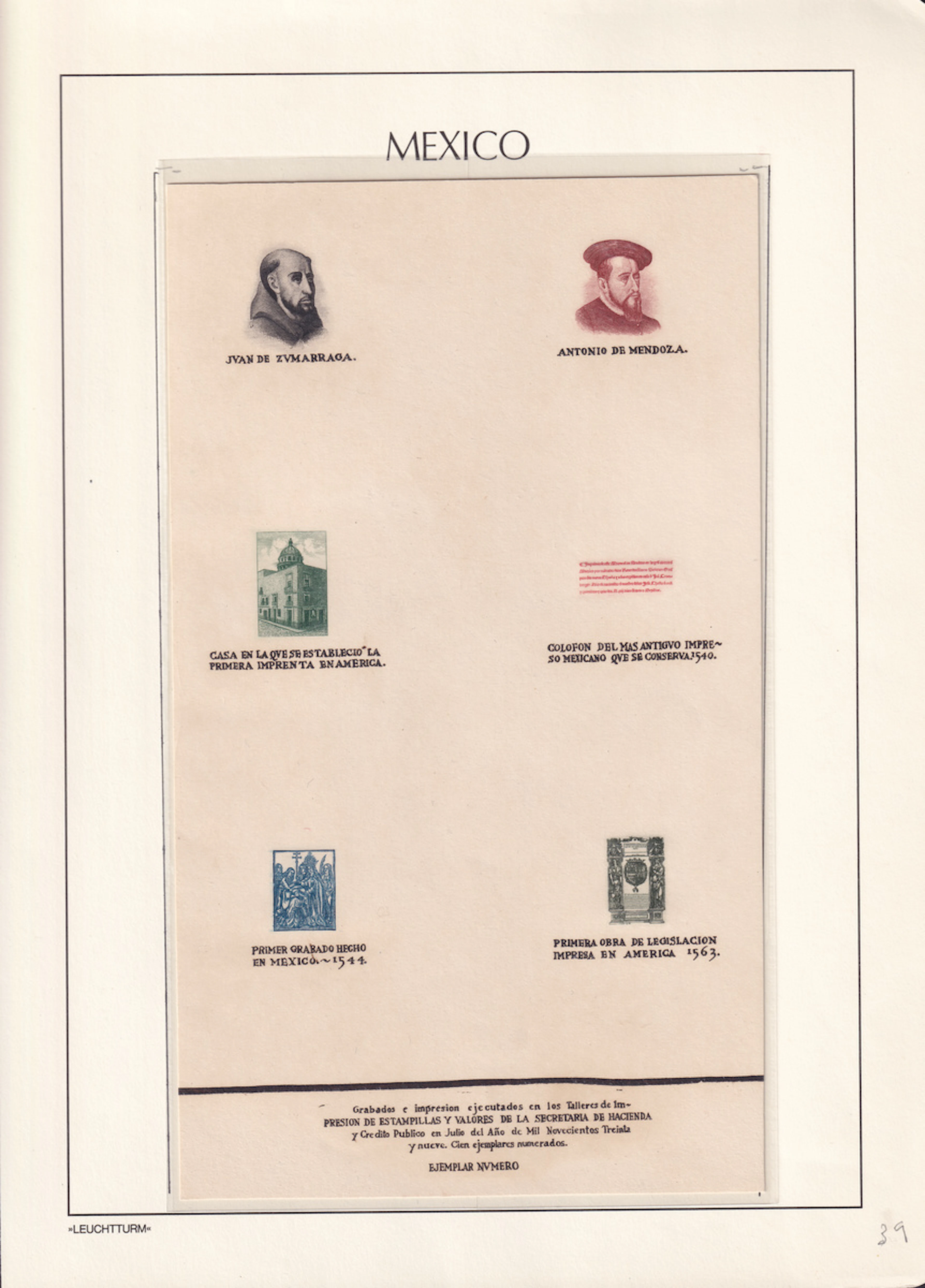 1914-1940 Revolutionary and Early 20th Century Period 1939, "Cuatricentenario