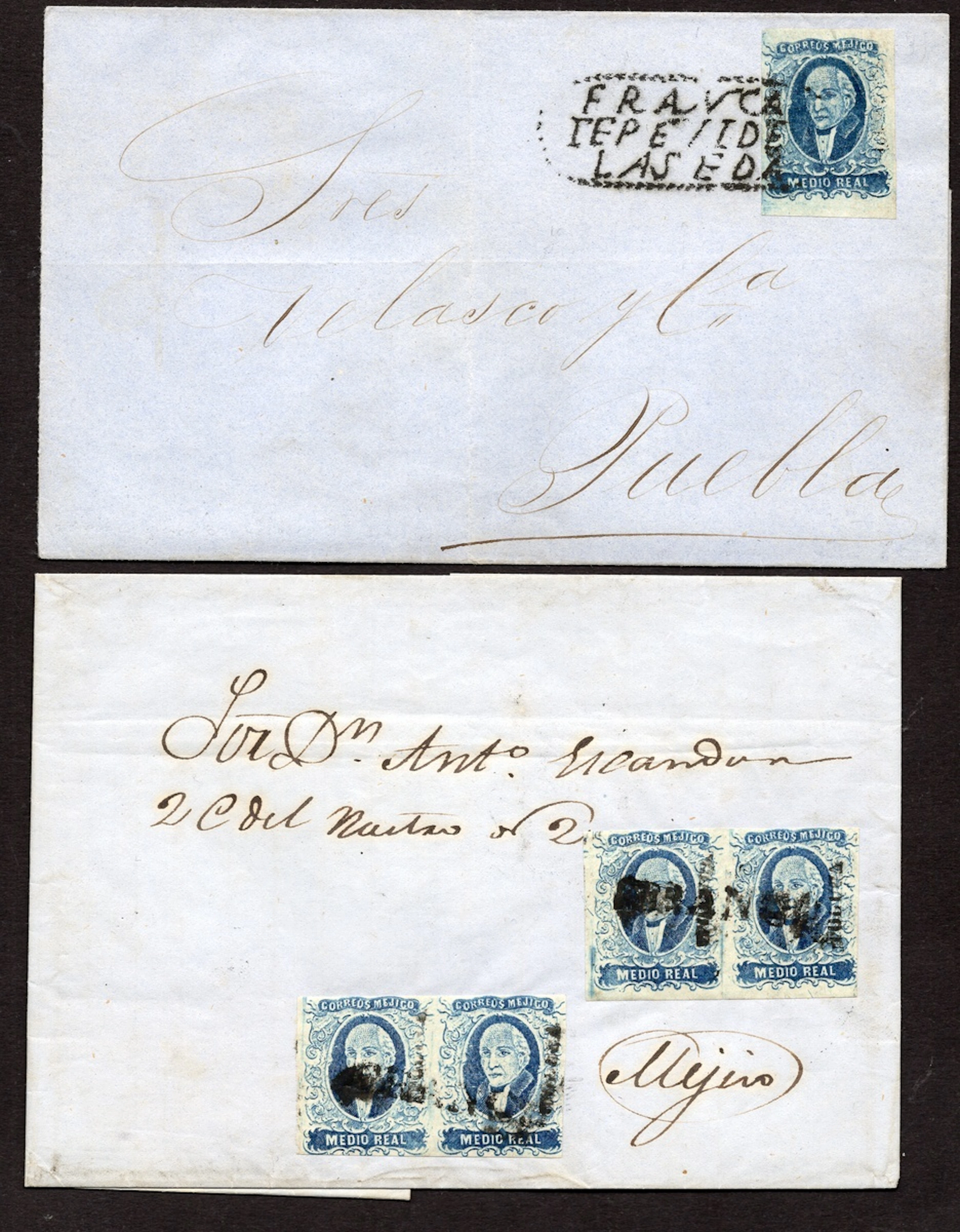 Mexico 1856 "Hidalgos"