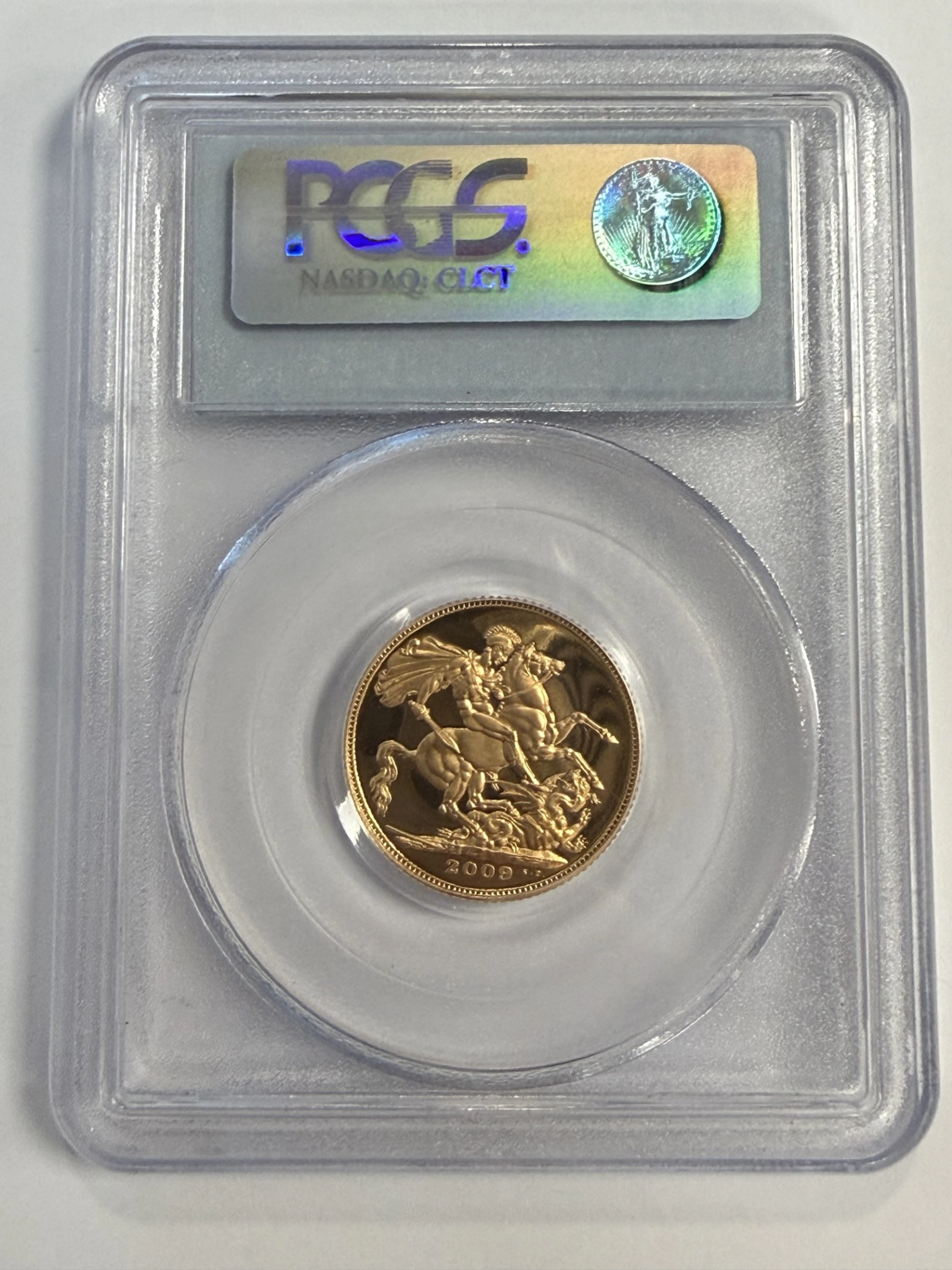 PCGS PR69 DCAM | Elizabeth II (1952-2022), Proof Sovereign, 2009