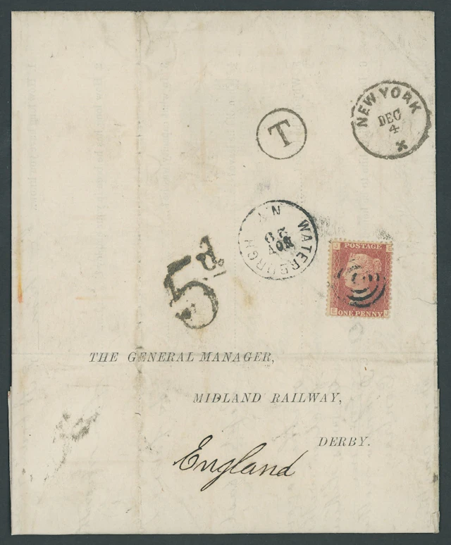 Great Britain Postal History 1875 (8 Nov.), printed reply paid wrapper