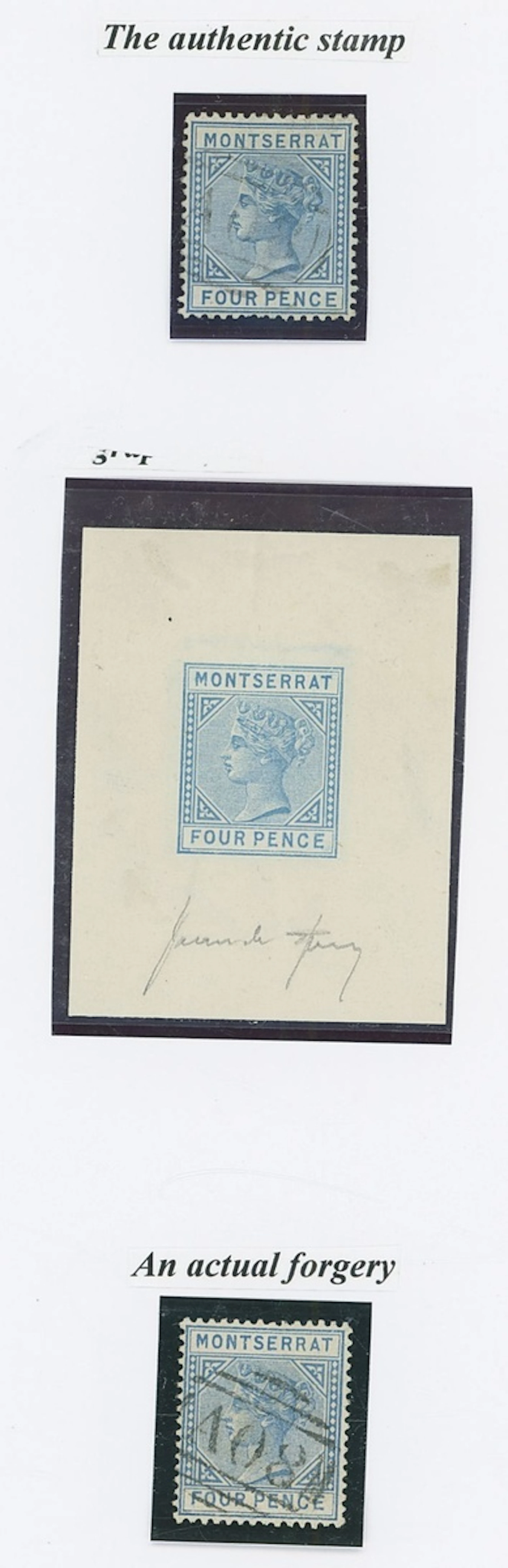 Montserrat Sperati Forgeries A specialised group on an exhibition