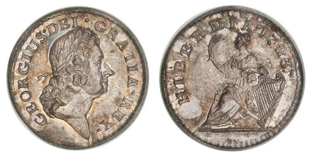 PCGS MS63 | Ireland, George I (1714-1727), William Wood's Coinage