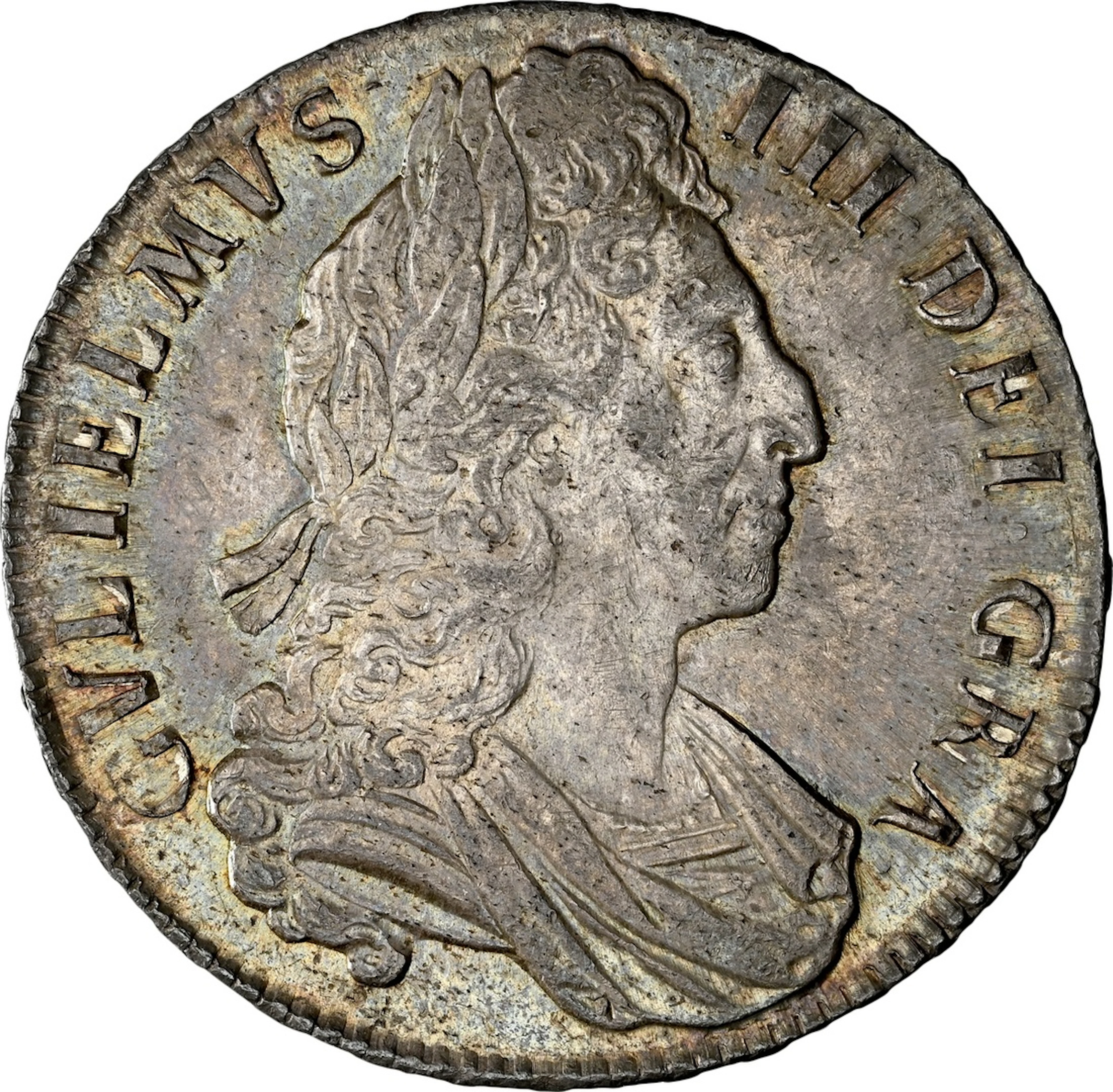 NGC MS63 | William III, Solus (1694-1702), Crown, 1700 DVODECIMO