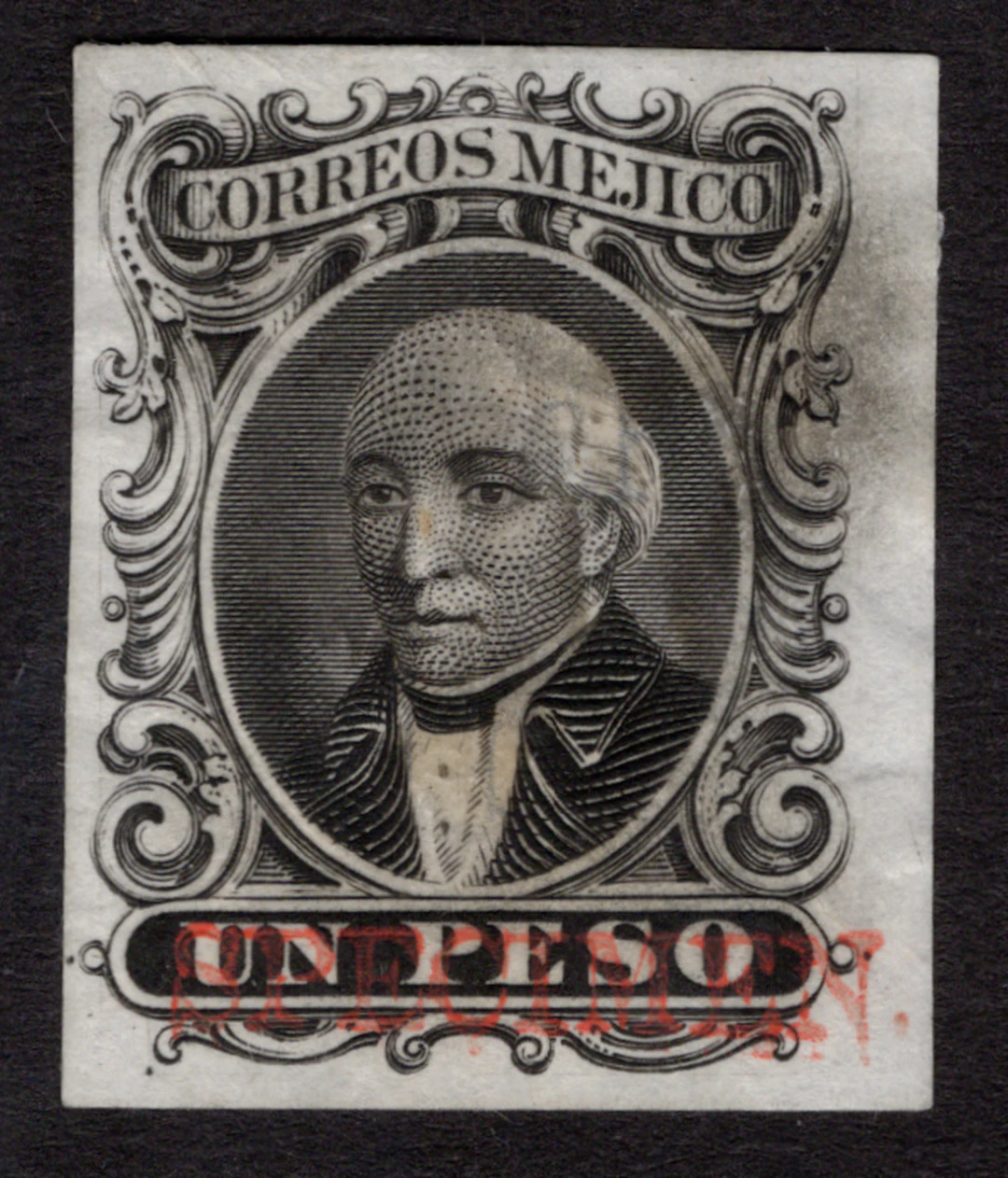 1856-1883 Classic Period 1863, Benito Juárez Issue, 2r. indigo, 4r.