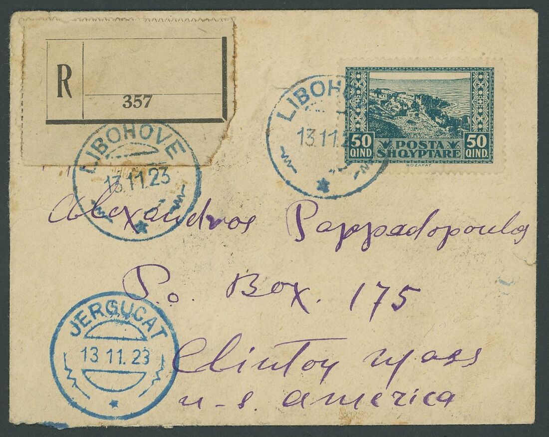 State Consolidation Period (1920-1925) 1923 (Nov. 13). Registered