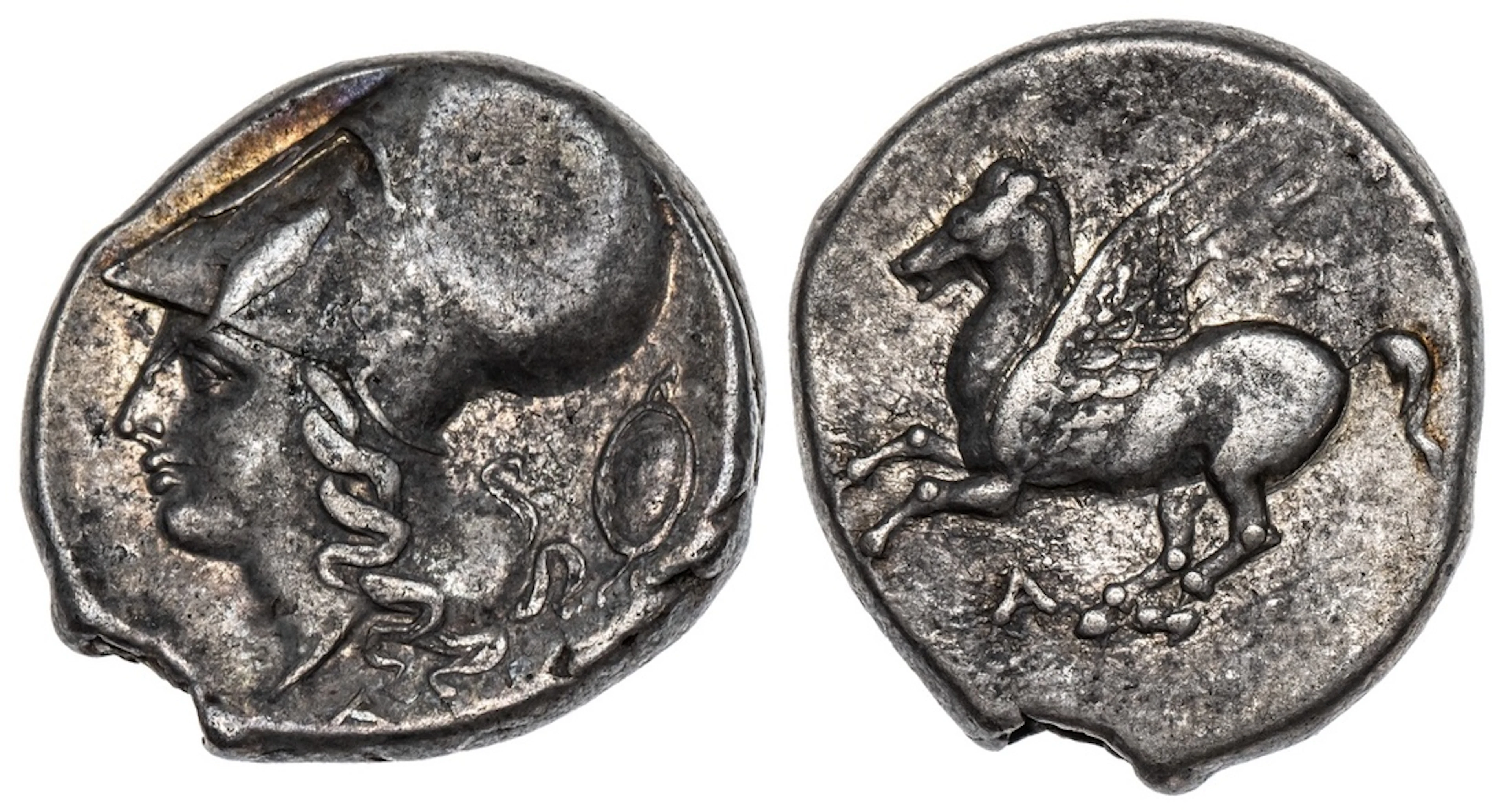 Akarnania, Argos Amphilochikon, AR Stater, struck c. 340-300 BC, Pegasos