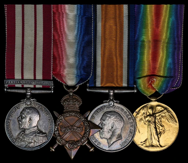 Four: Private F. A. Escott, Royal Marine Light Infantry, who drowned