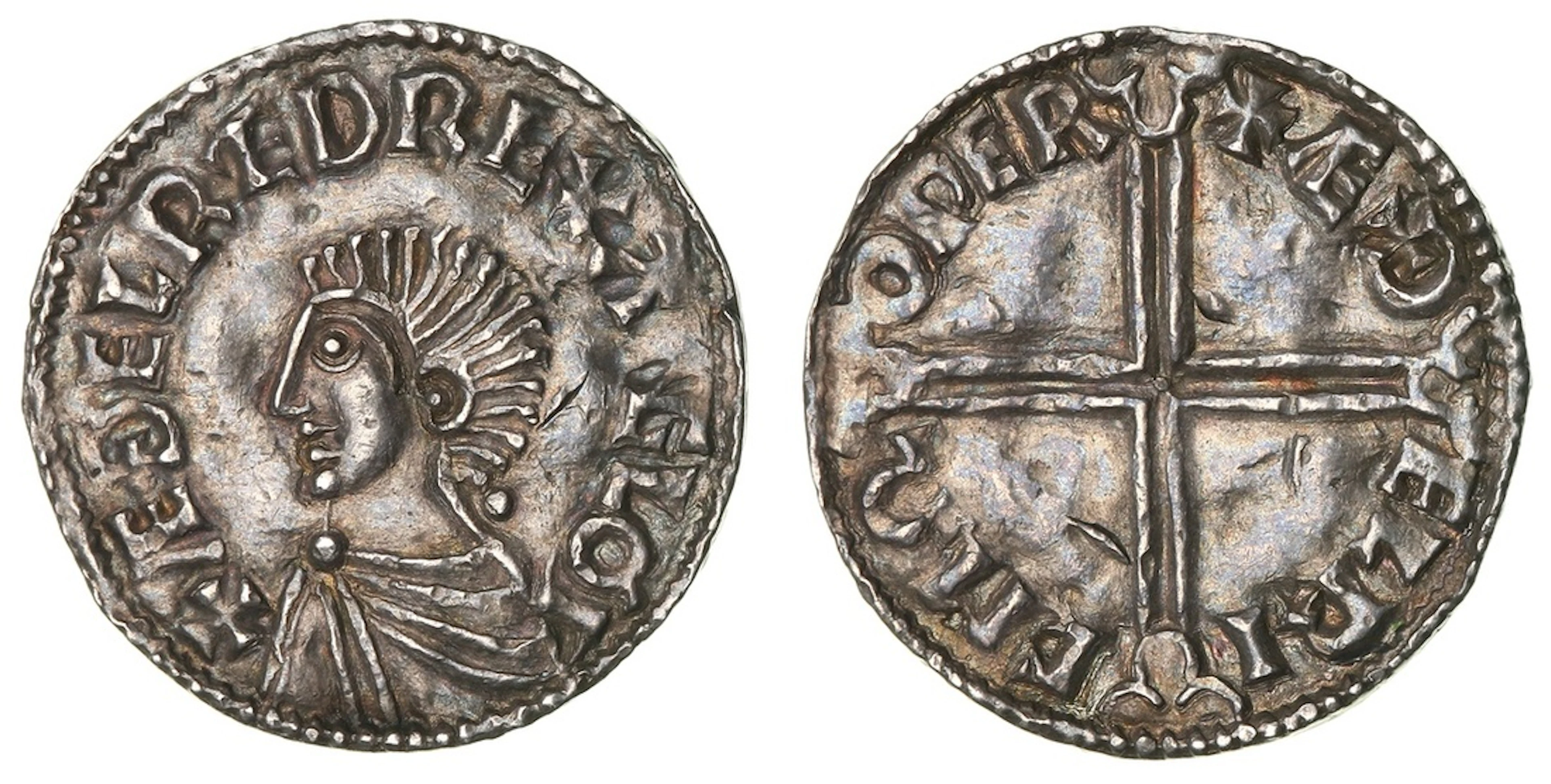 Æthelred II 'Unræd' (978-1016), 'Long Cross' Type, Penny, 997-1003