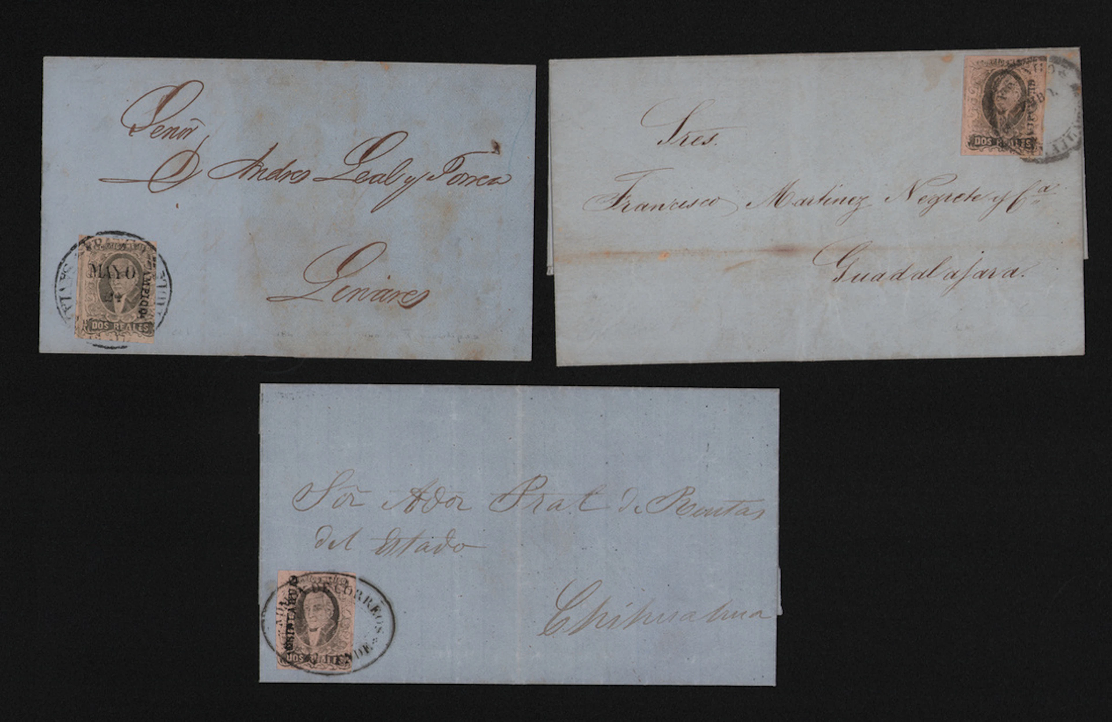 Mexico 1856-1861 "Hidalgos" Issues