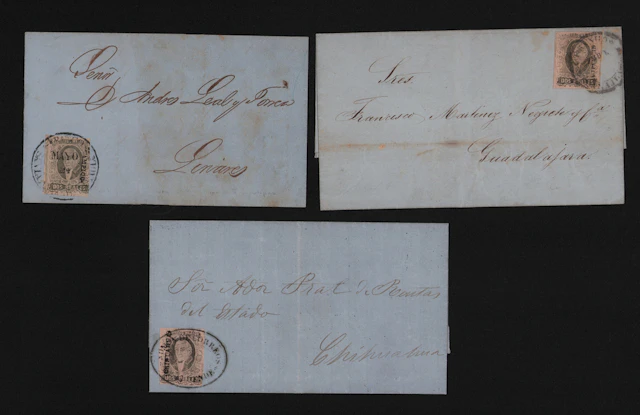 Mexico 1856-1861 "Hidalgos" Issues