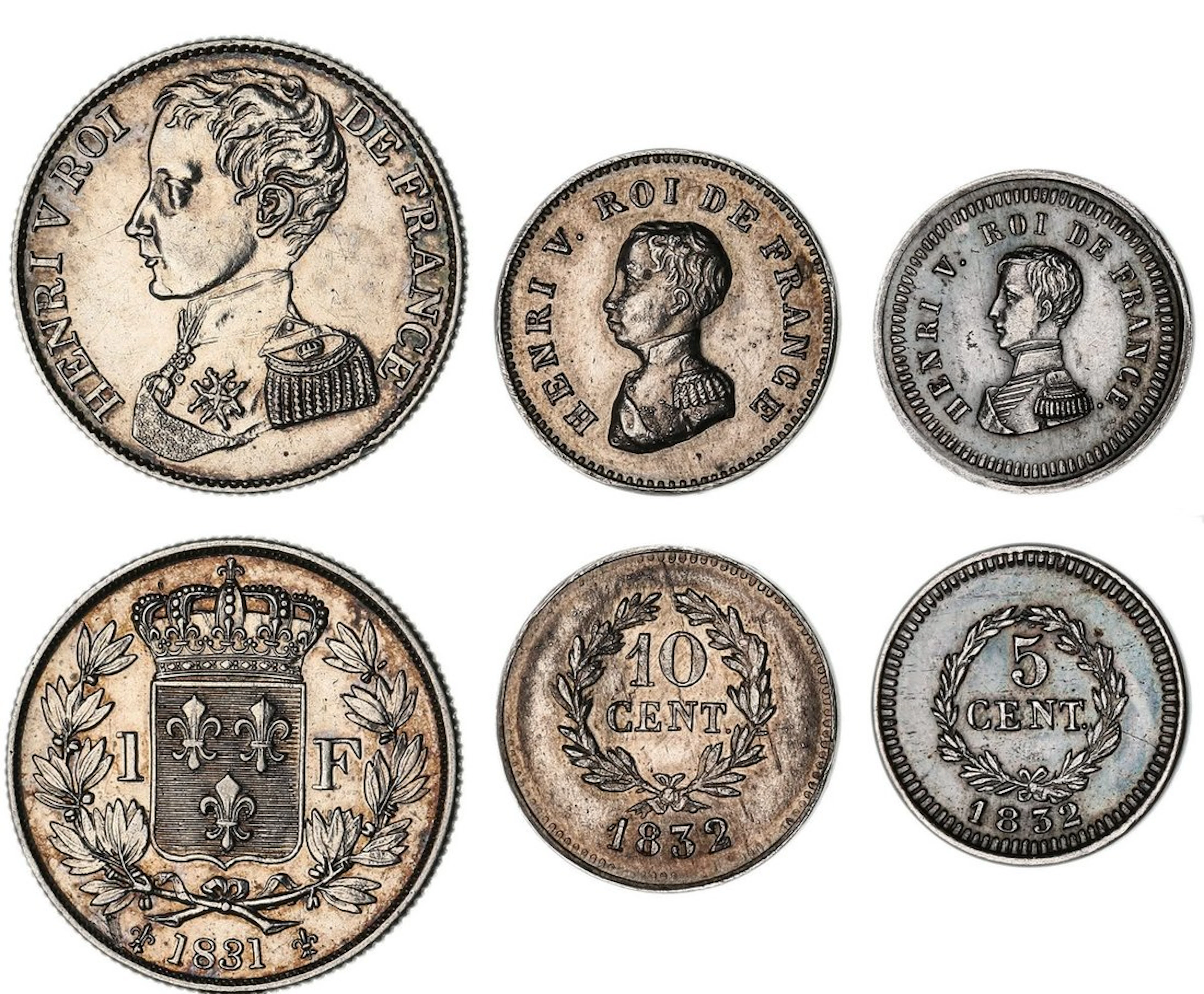 France, Henry V "The Pretender", Count of Chambord and Duke of Bordeaux