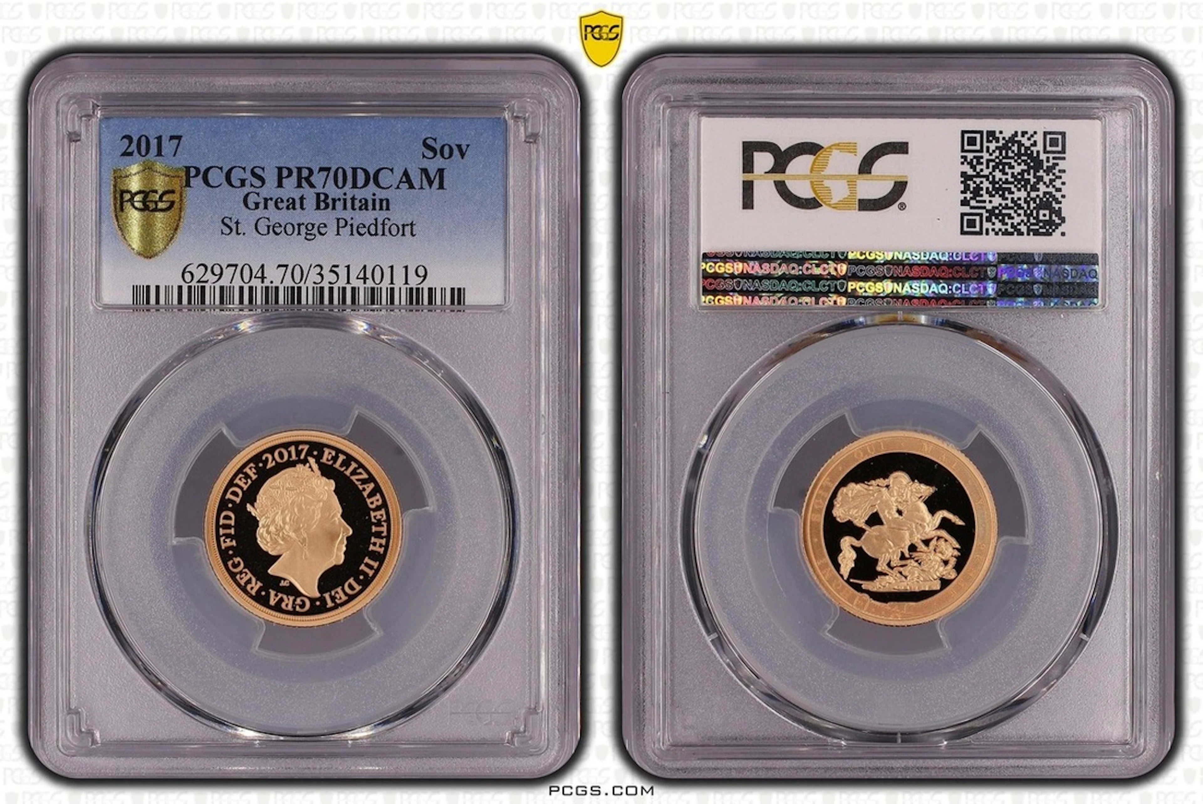 PCGS PR70 DCAM | *Top Pop* | Elizabeth II (1952-2022), Bicentennial