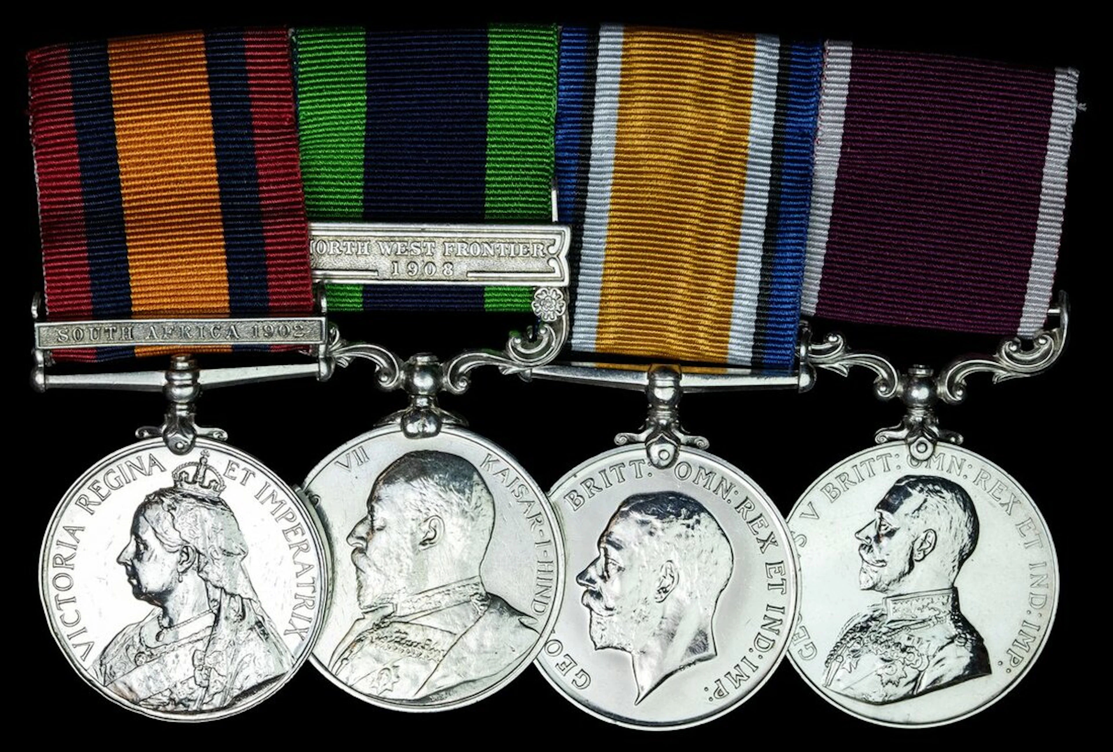 A scarce campaign group of four awarded to Sergeant Major H. O'Grady