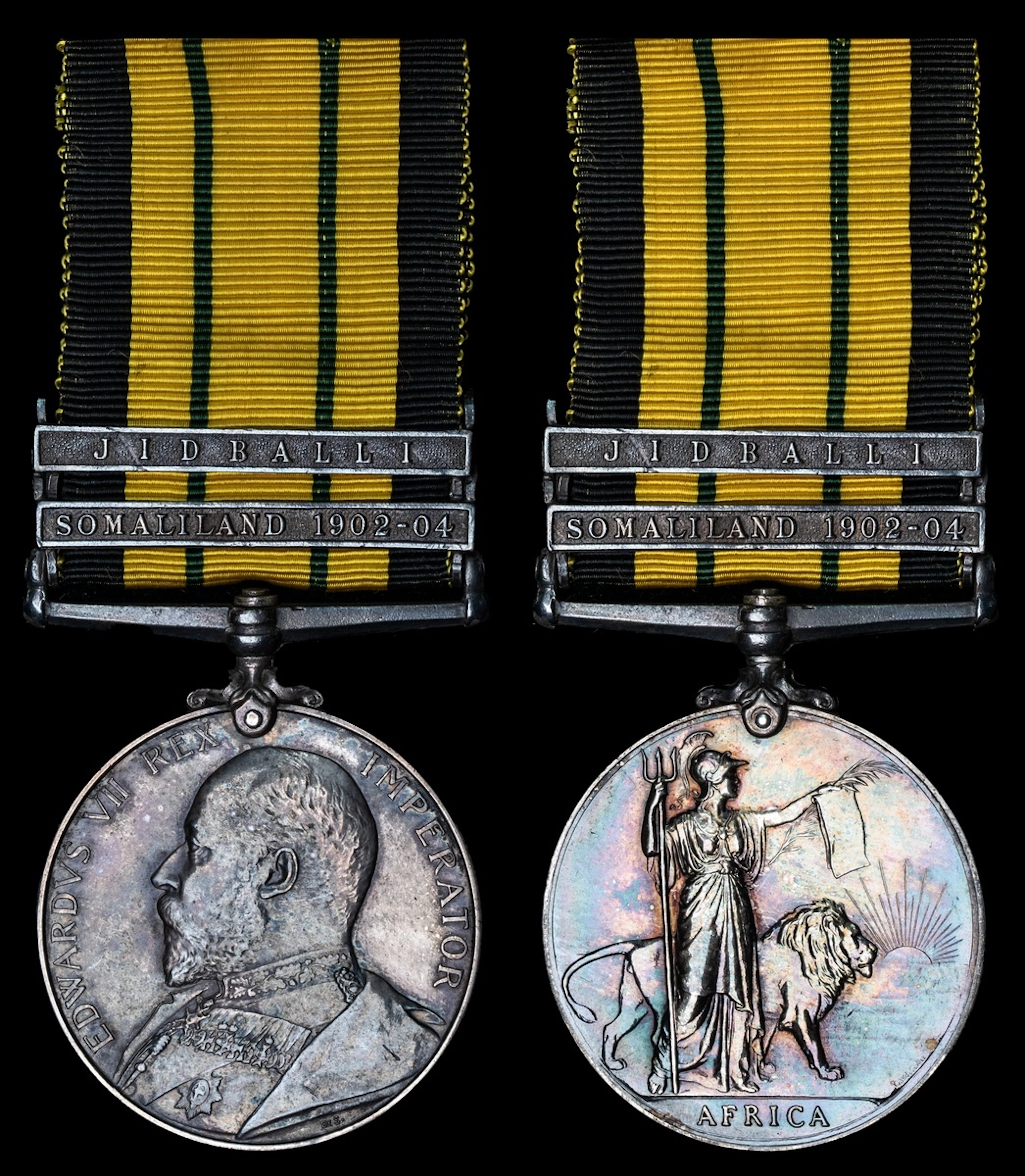 The Africa General Service Medal awarded to Lieutenant-Colonel C.