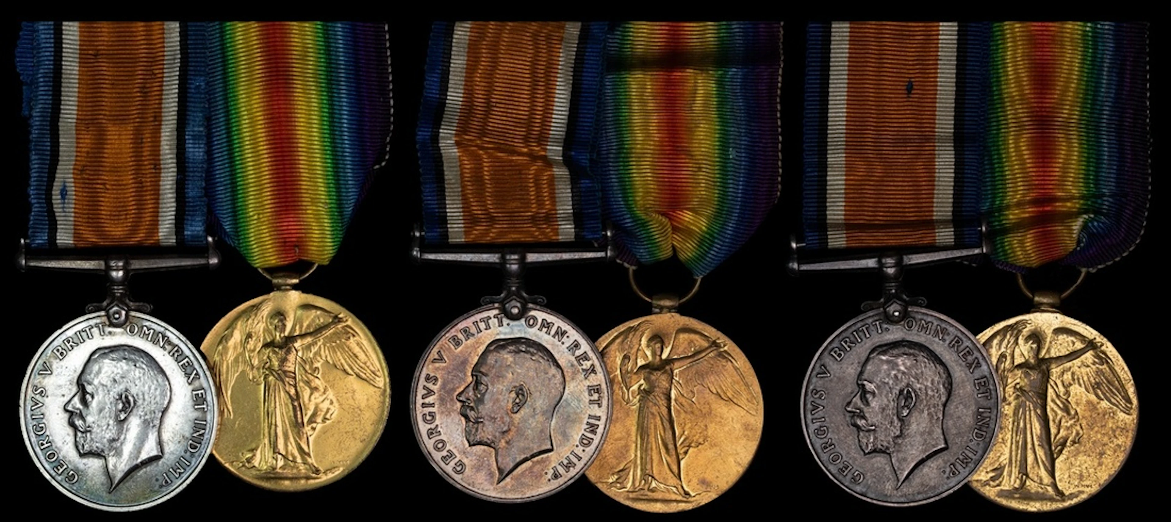 Pair: Private H. Pennell, 1/5th Battalion, Somerset Light Infantry