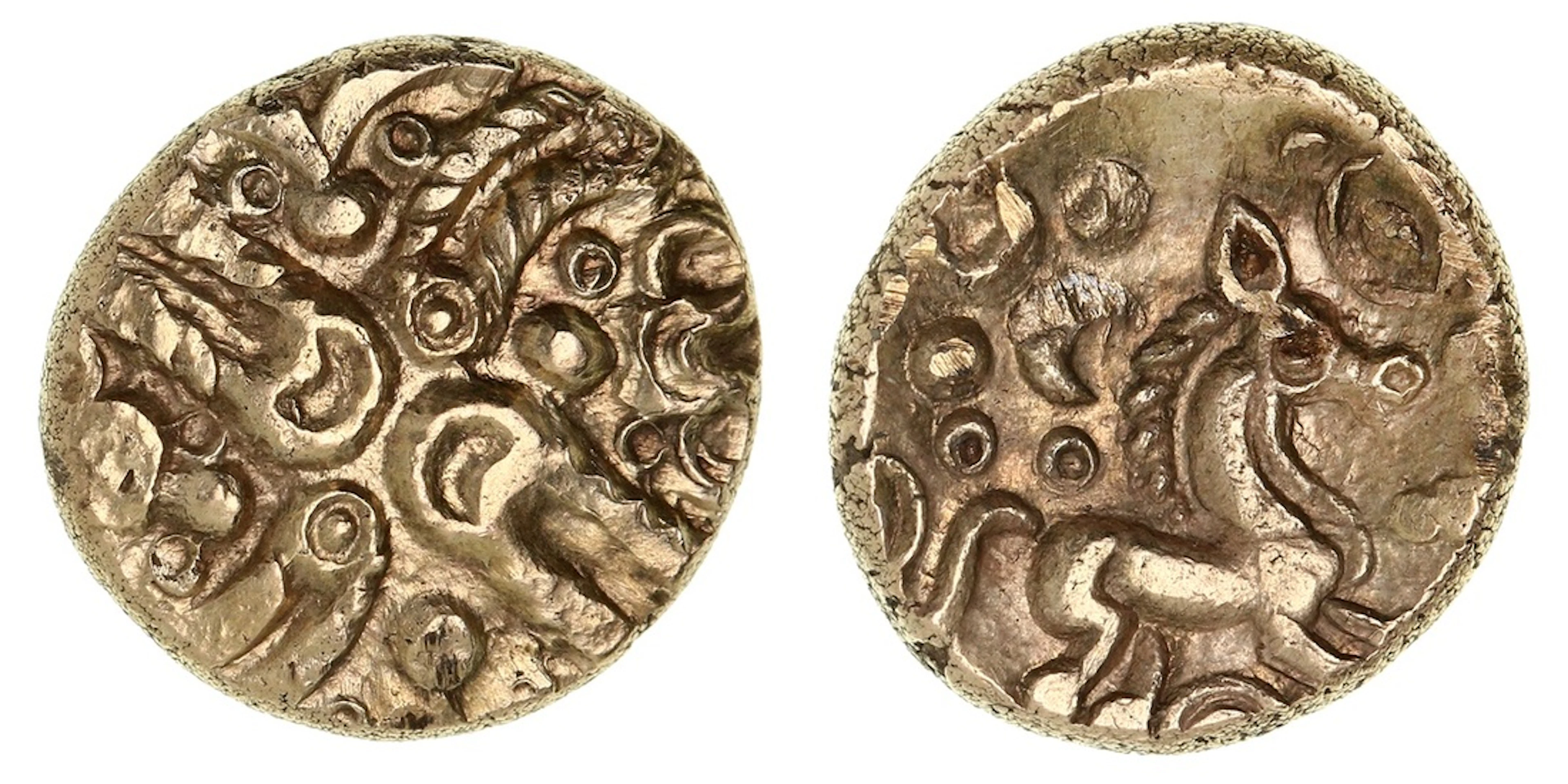 Iron Age Britain, Catuvellauni, Uninscribed Issues (c. 60-20 BC)
