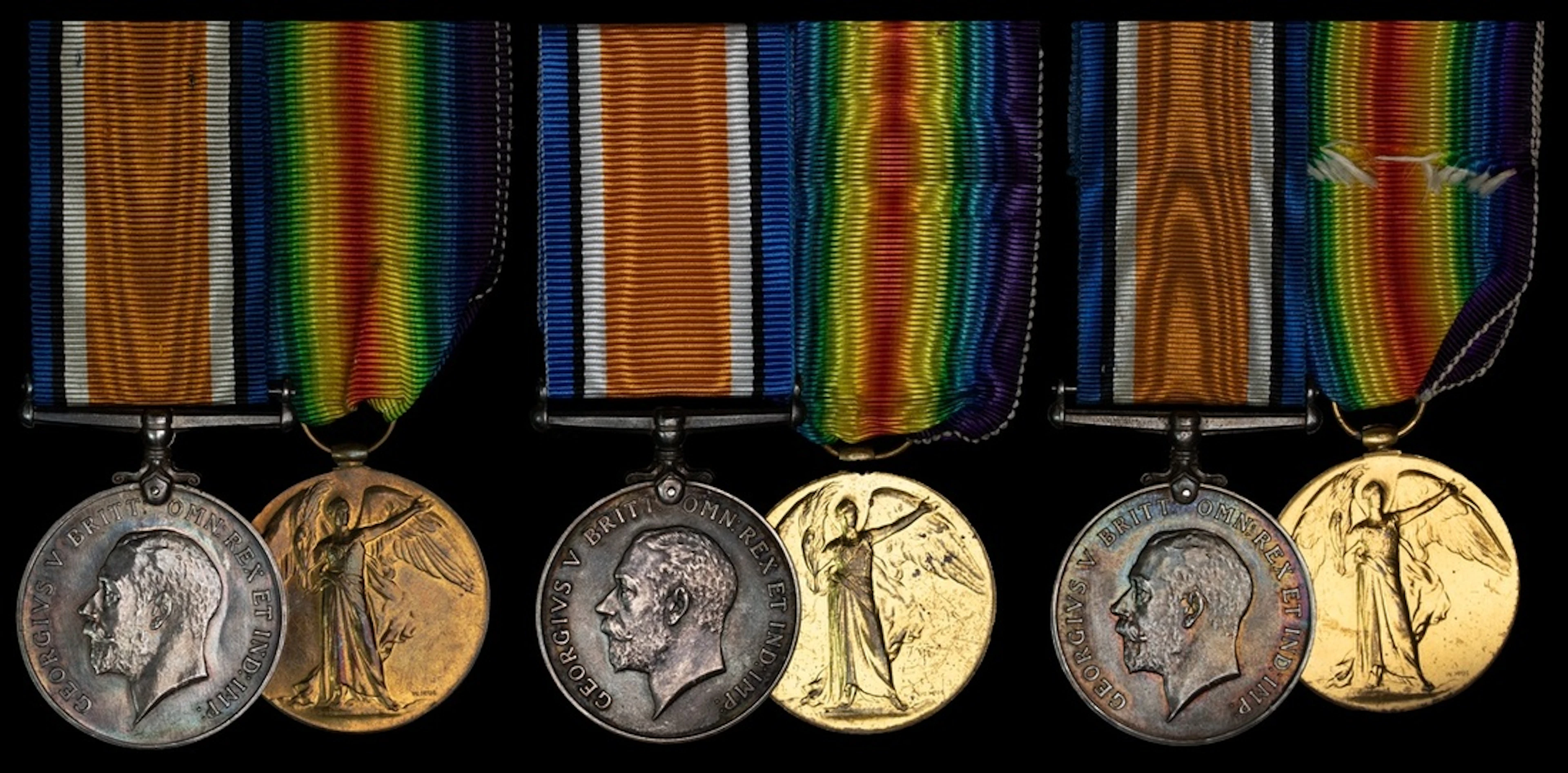 Pair: Private H. Salter, 1/7th Battalion, Manchester Regiment, who
