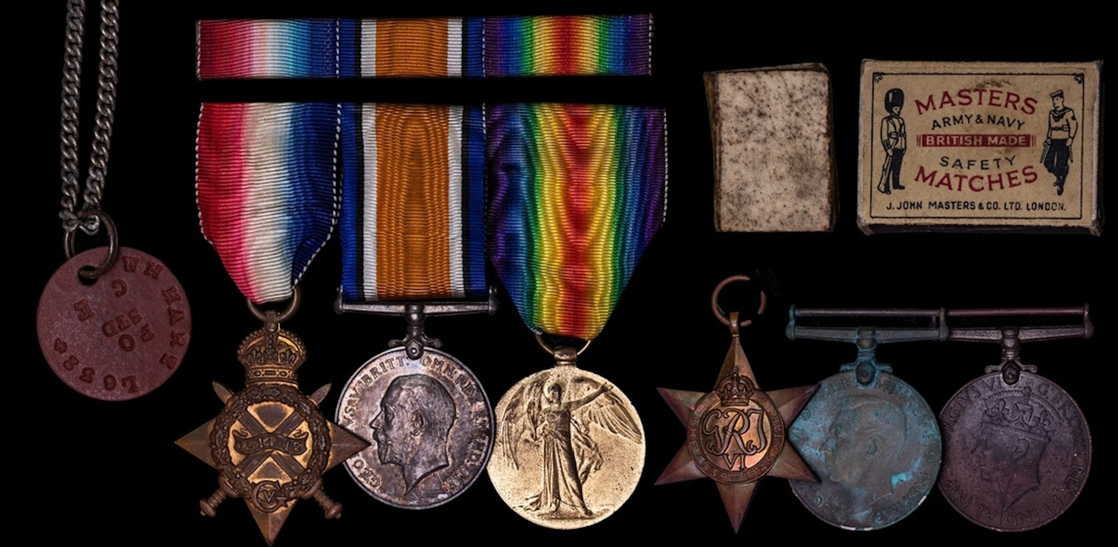 The well-documented campaign group of six awarded to Ordinary Seaman