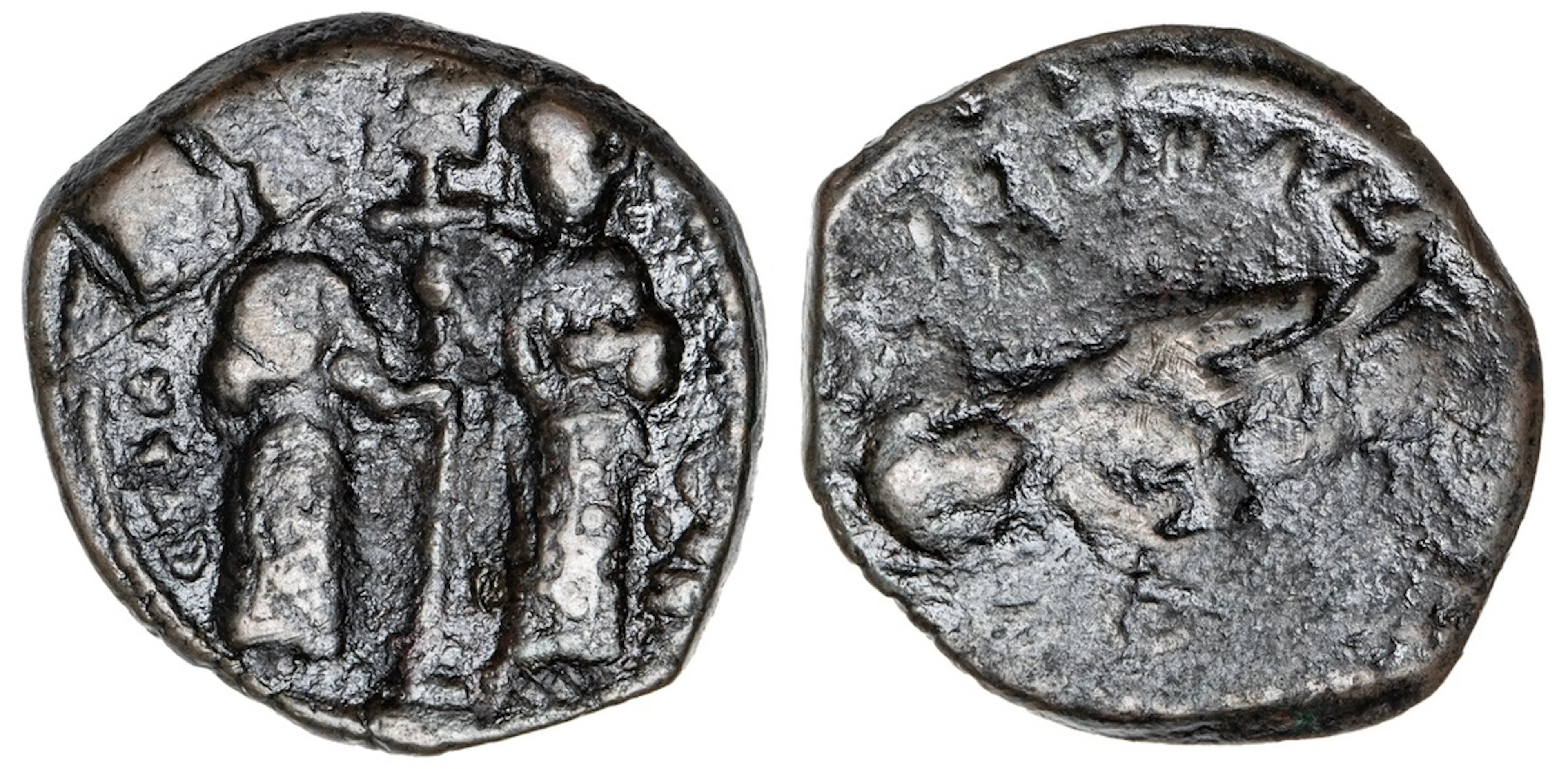 Byzantine Empire, Constantine X (1059-1067), AE Follis, +[EMMAN]OVHA