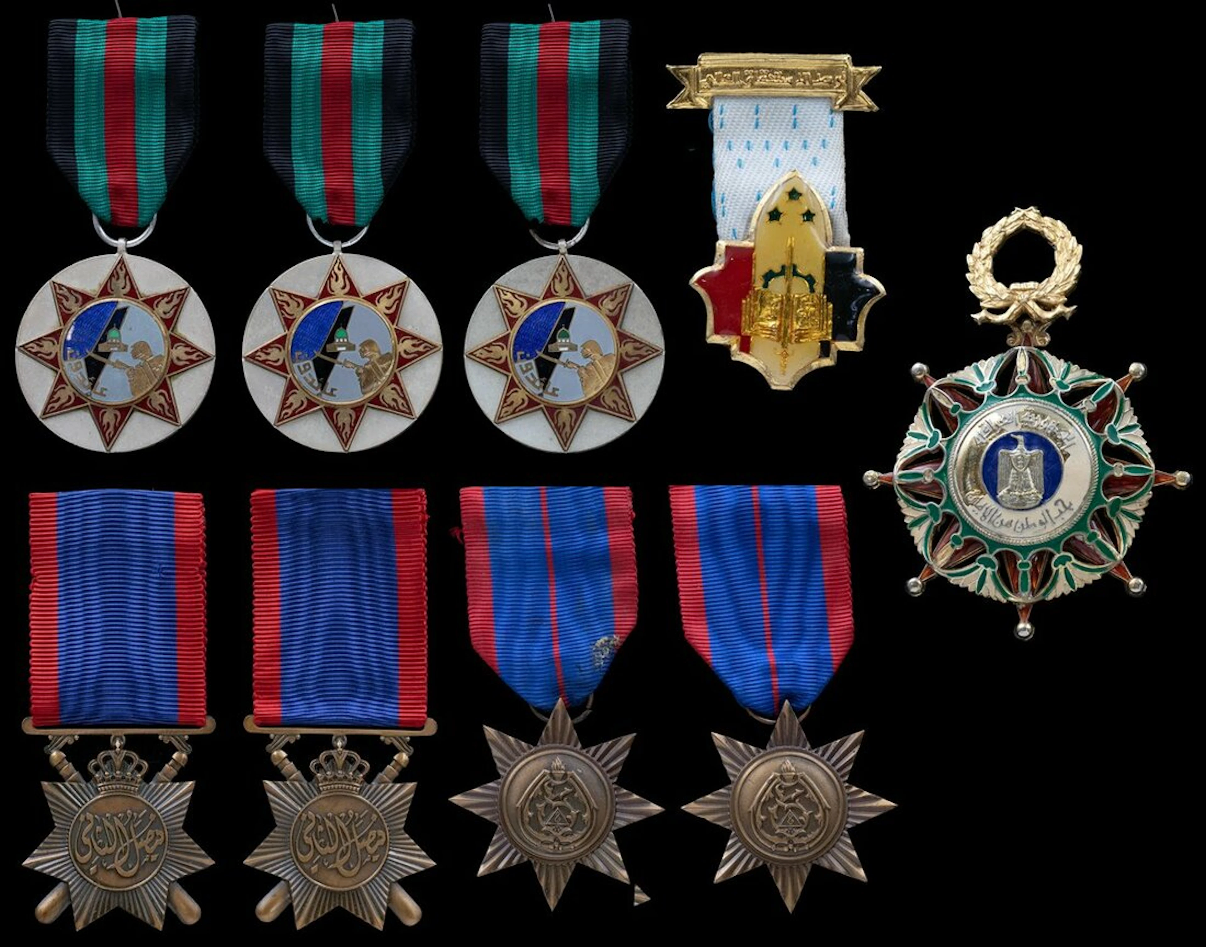 Iraq, Kingdom, Order of Rafidain (Two Rivers), Civil Division, sash