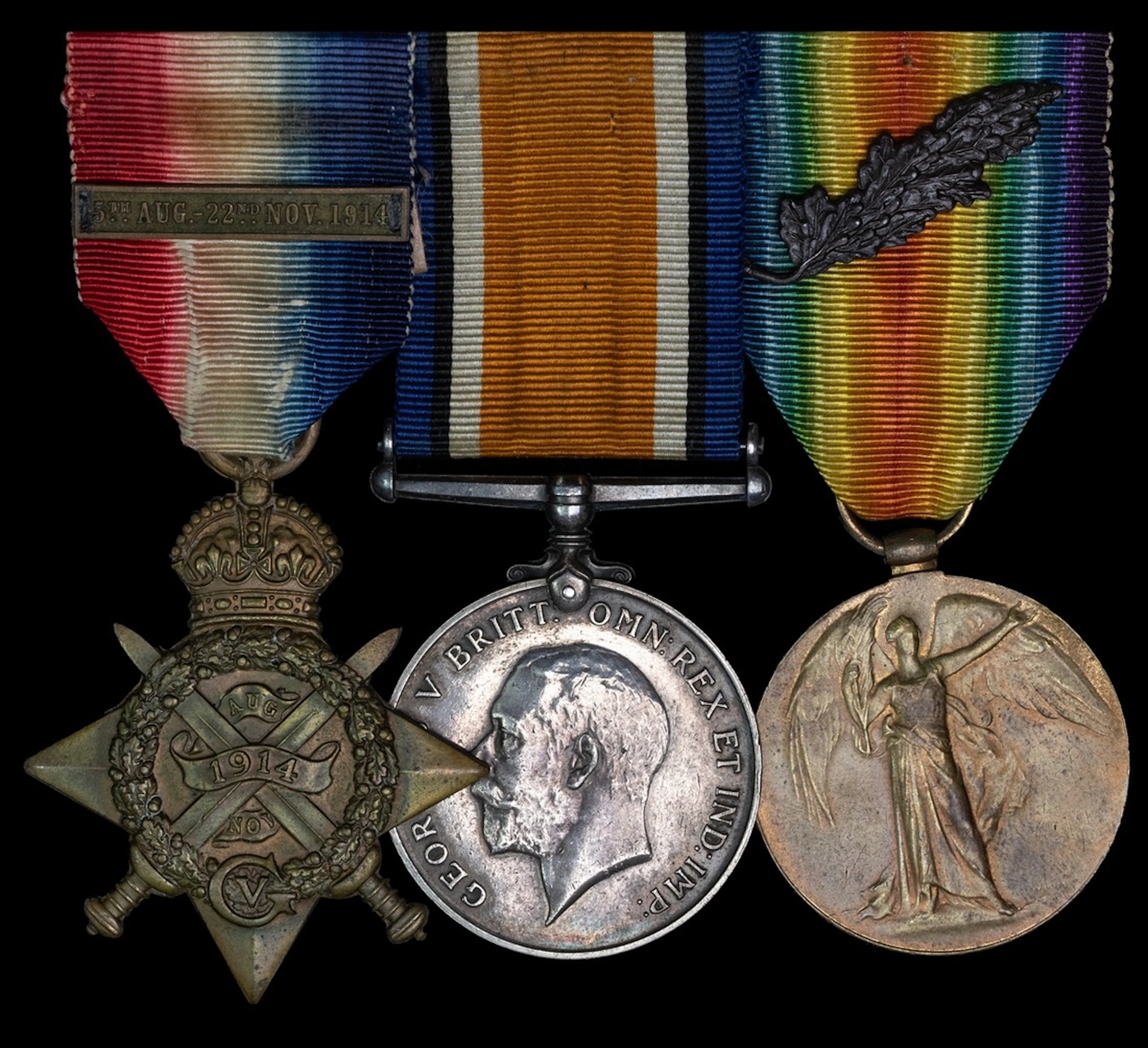 Three: Flight Sergeant B. A. Bagnall, Royal Naval Air Service, who
