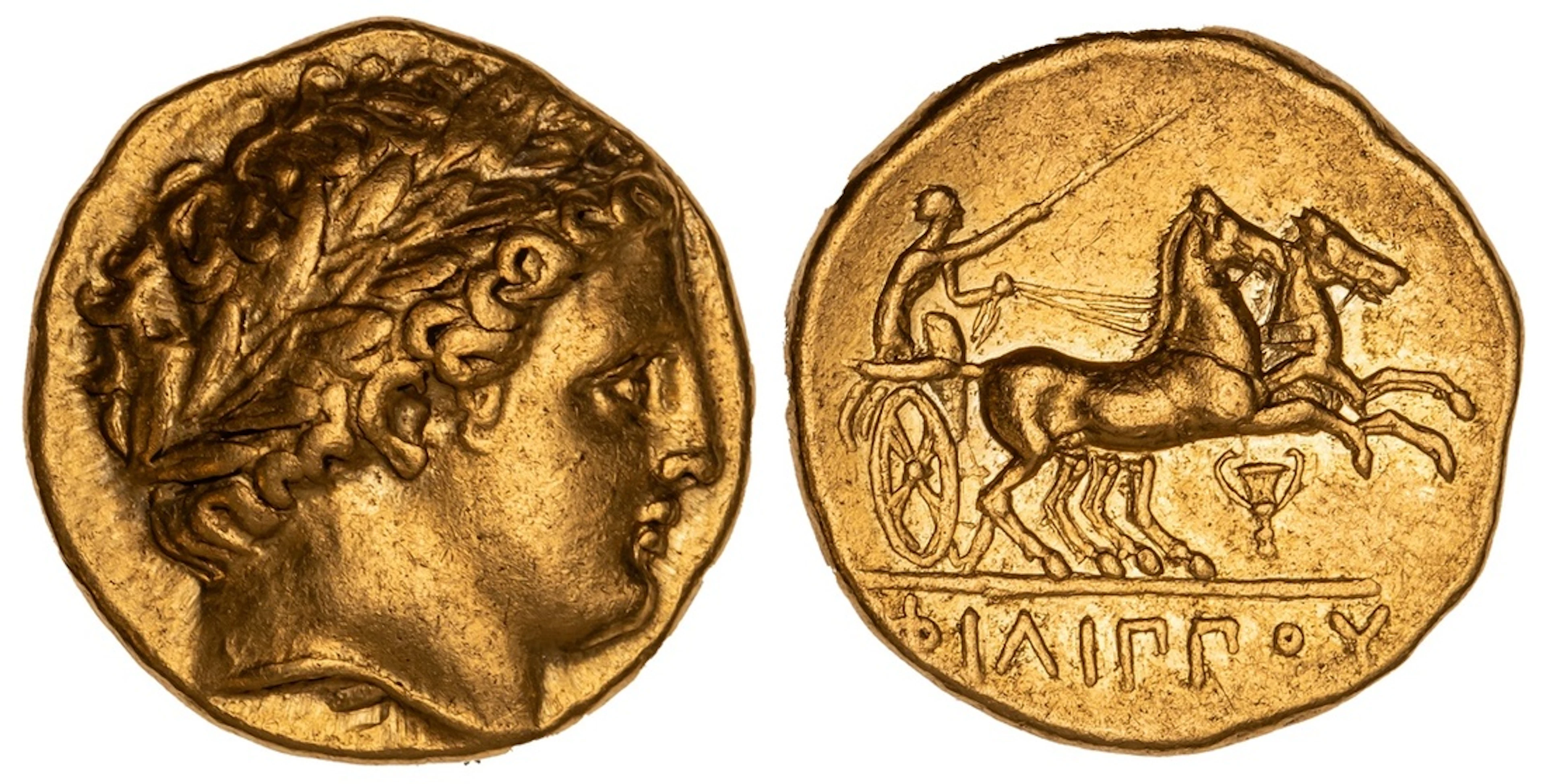 Kingdom of Macedon, Philip II (359-336 BC), AV Stater, Posthumous