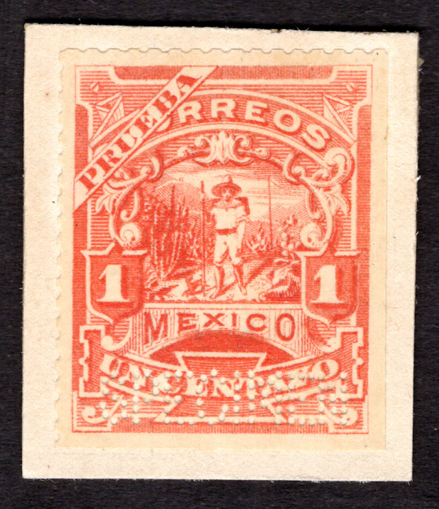 1884-1913 Post-Classic Period 1895, "Mulitas", 1c. three specimen