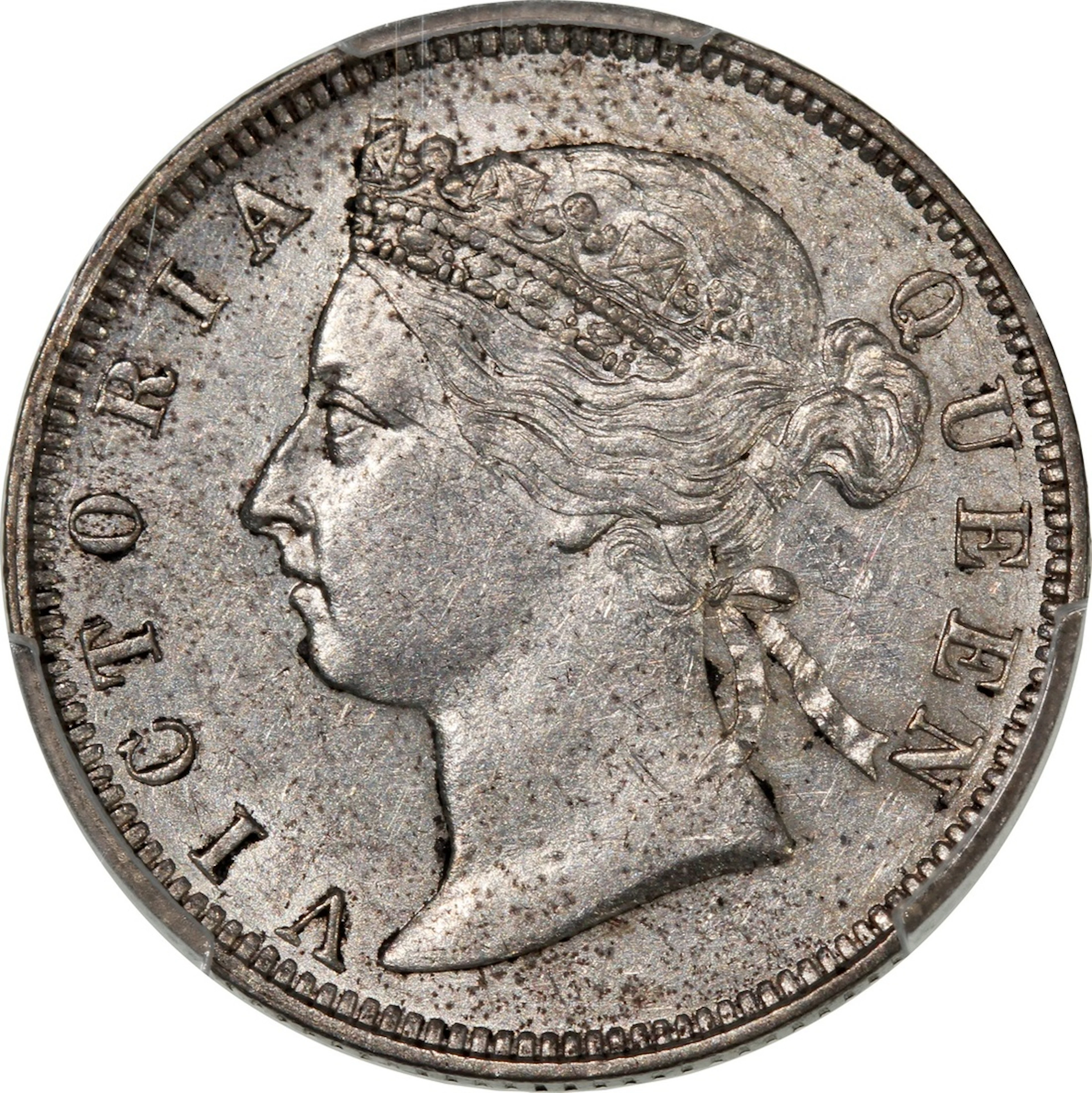 Hong Kong, Victoria, [PCGS AU Detail] 20 cents, 1893