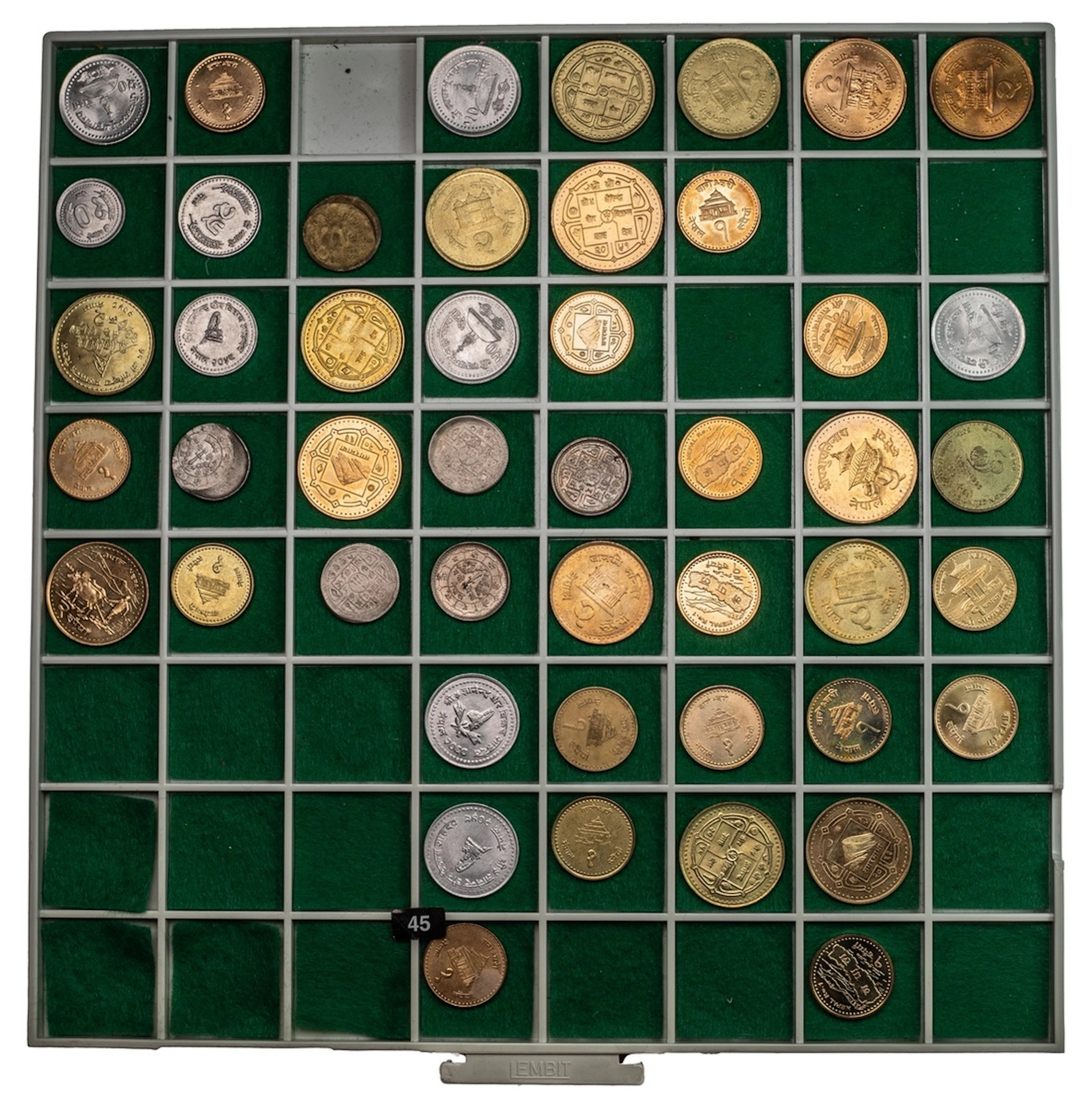 Large Collection of Modern Nepalese Coinage from the reign of Birendra