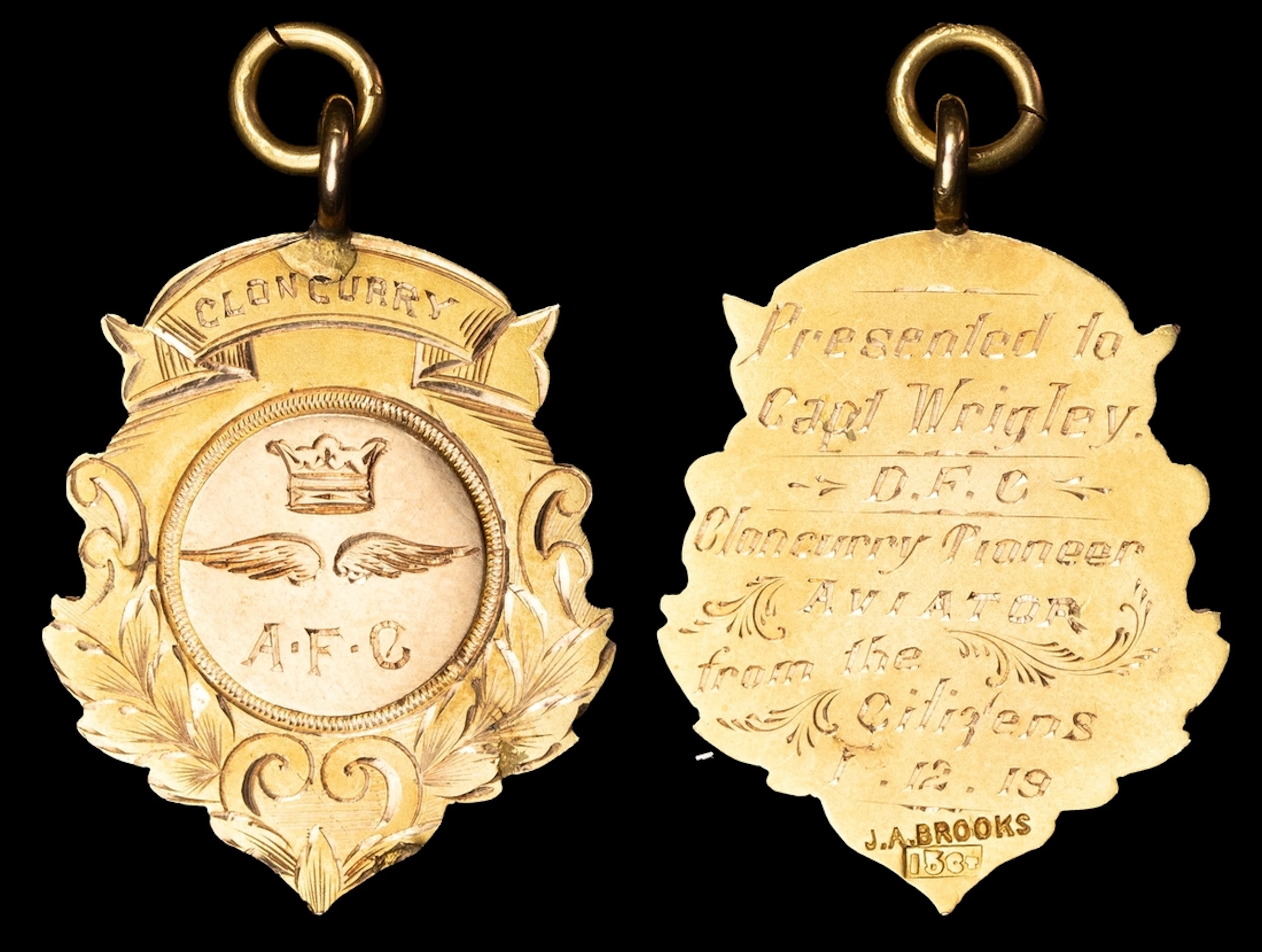 The important 'First Transcontinental Flight Across Australia 1919'