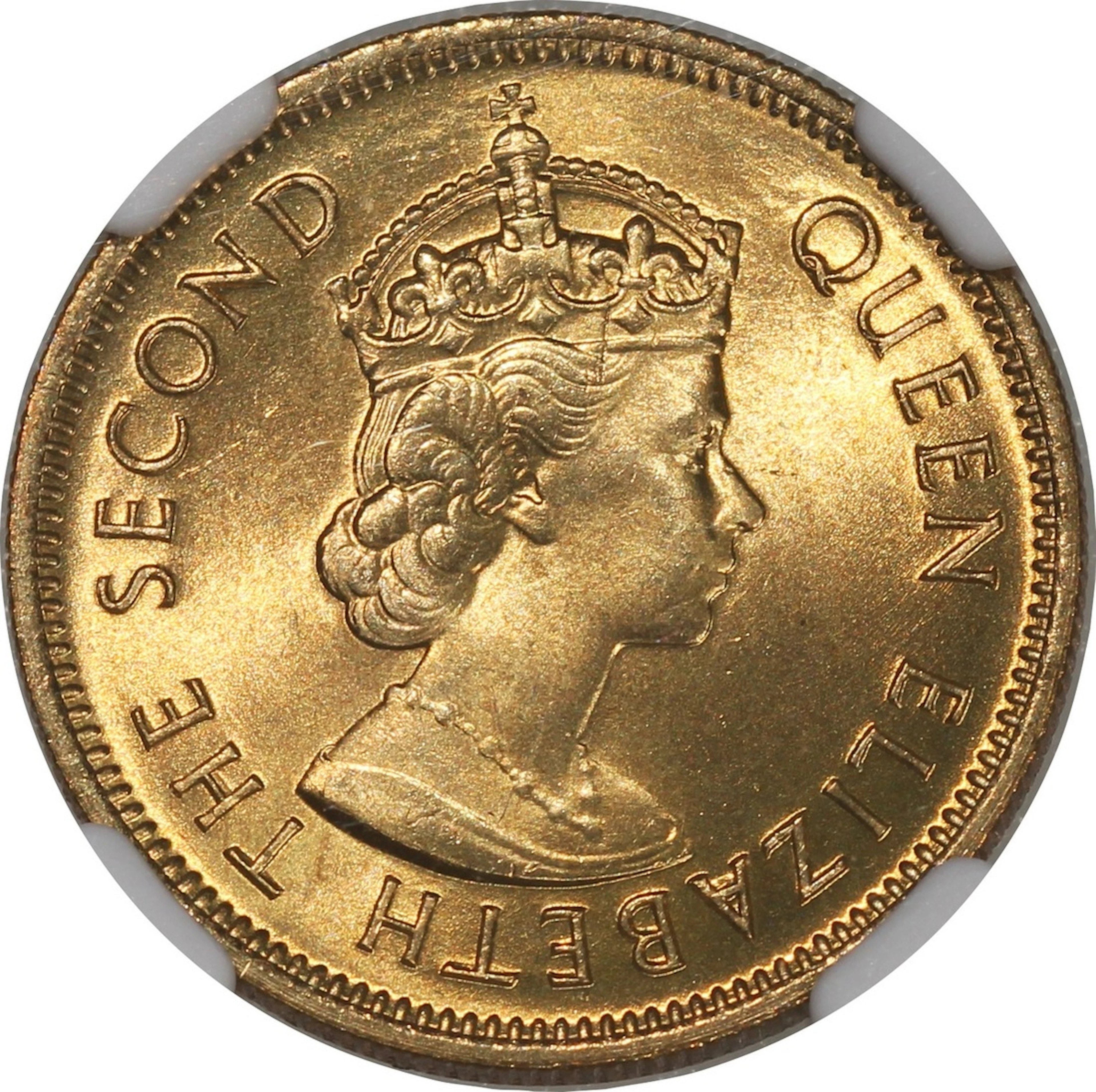 Hong Kong, [NGC MS67] 10 cents, 1978