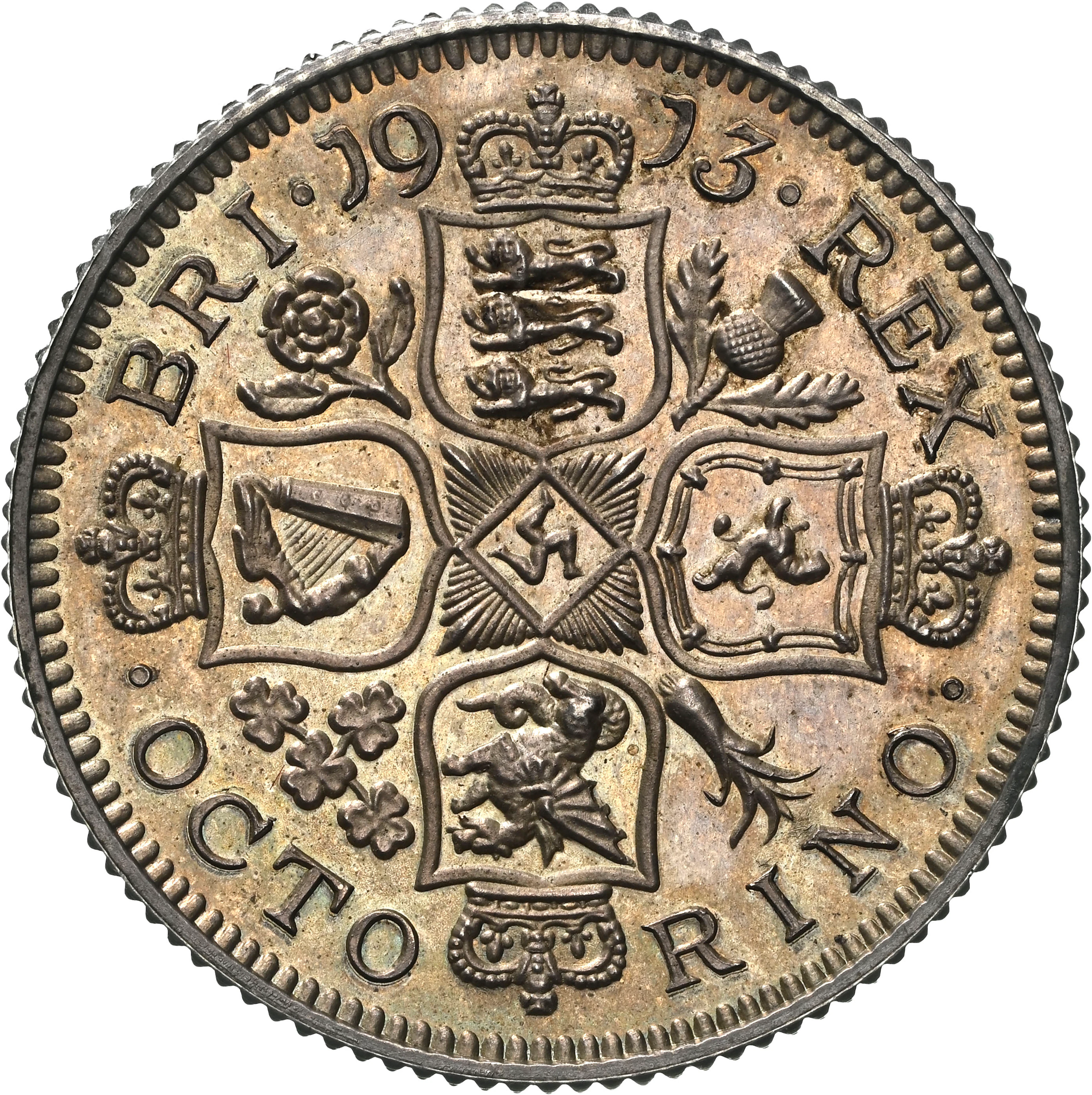 NGC PF63 | George V (1910-1936), Pattern Octorino, 1913, "Pièce de